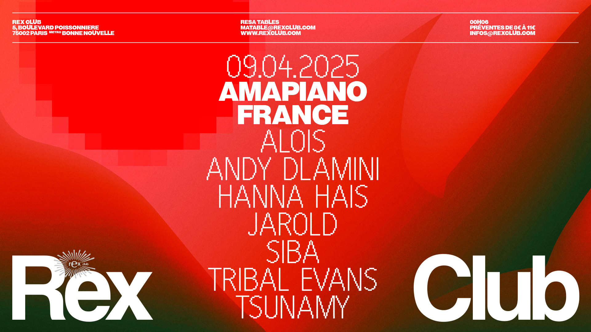 Amapiano France : Hanna Hais, Tsunamy, Jarold Cover