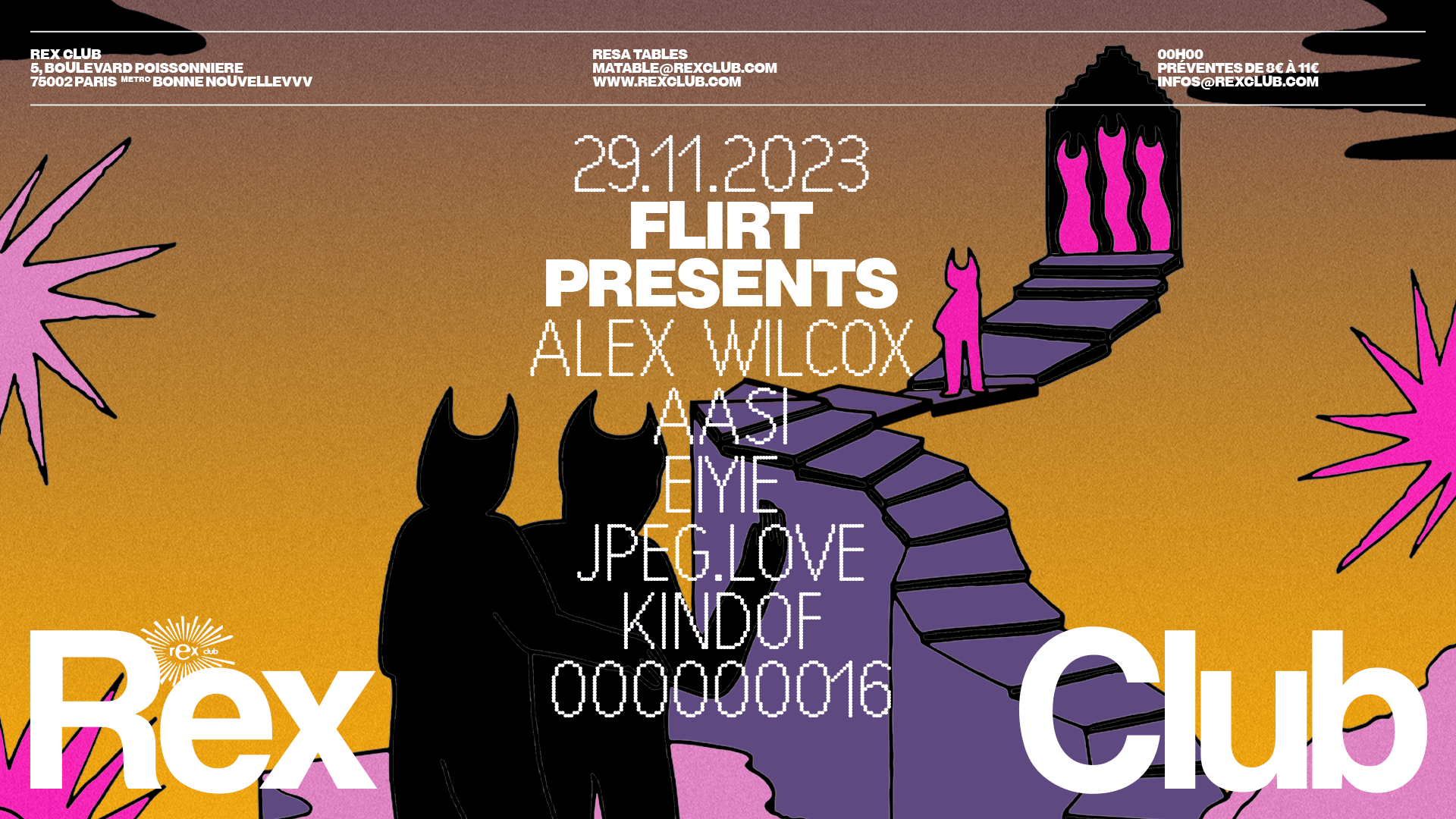 Flirt Présente: Alex Wilcox, Jpeg.Love, Aasi & More Cover