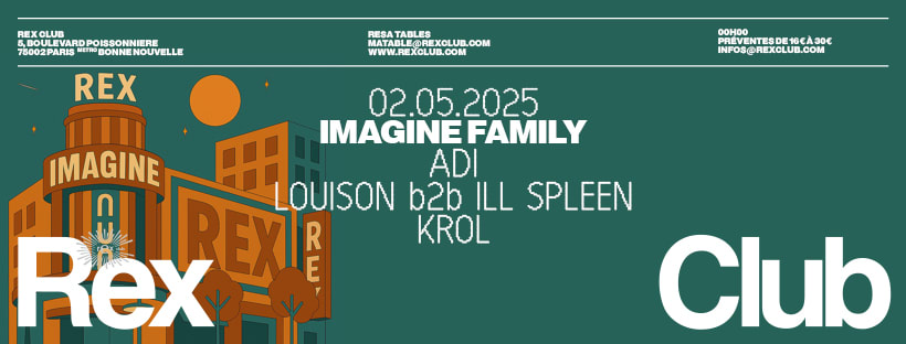 Imagine Family: Adi, Louison B2b Ill Spleen, Krol Cover