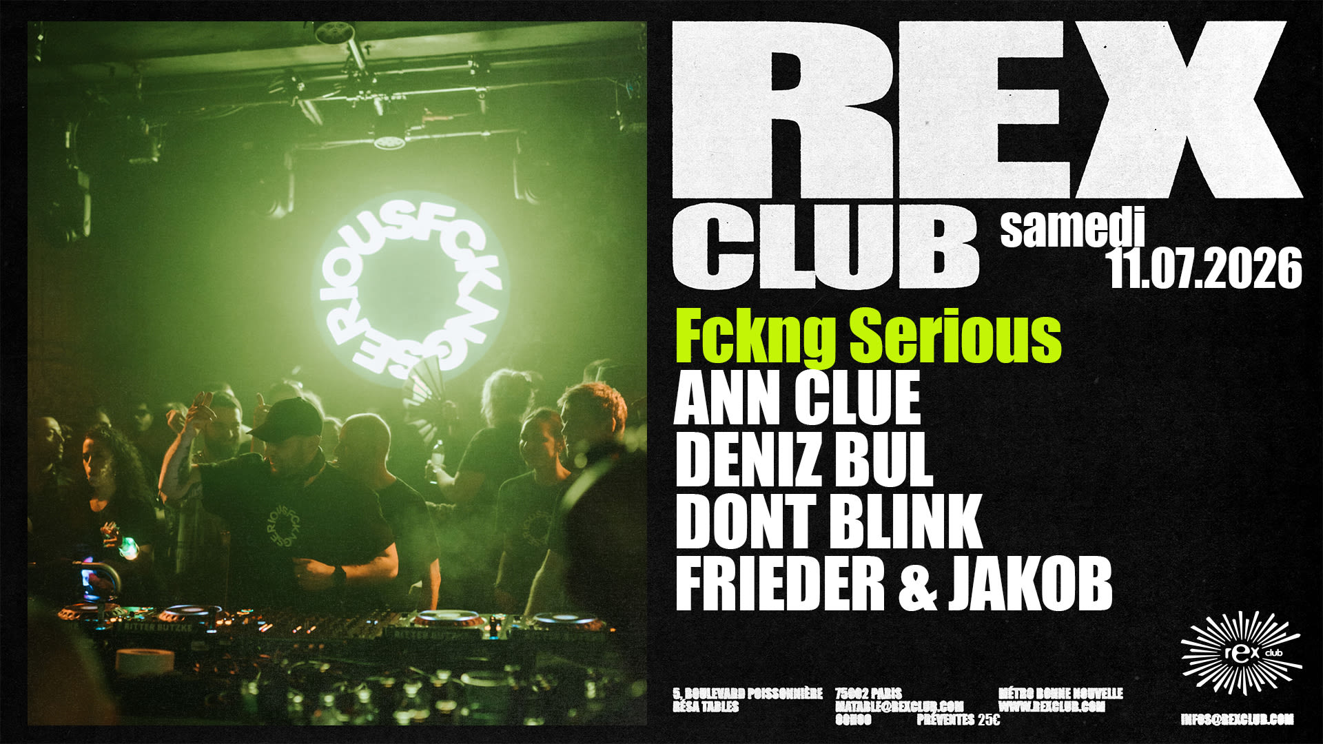 Fckng Serious: Ann Clue, Deniz Bul, Dont Blink & More Cover