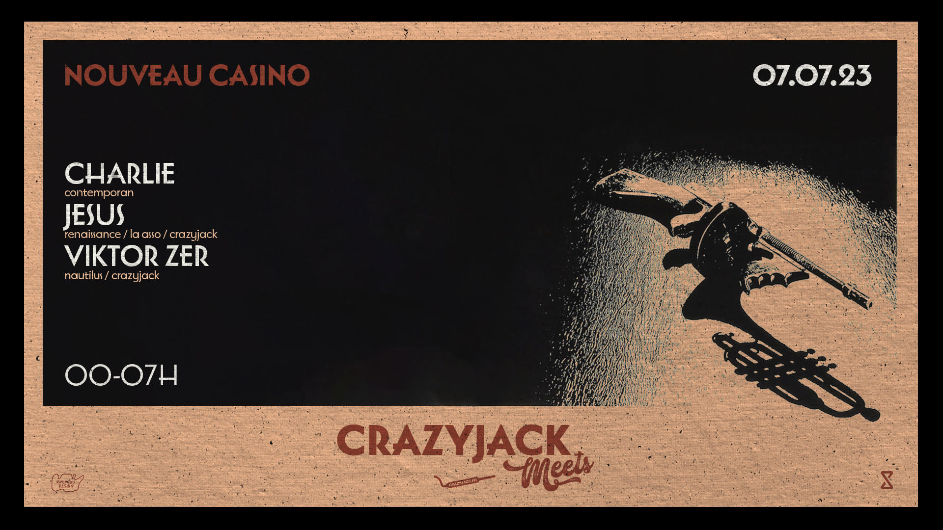 Crazyjack Meets Charlie, Jesus, Viktor Zer Cover