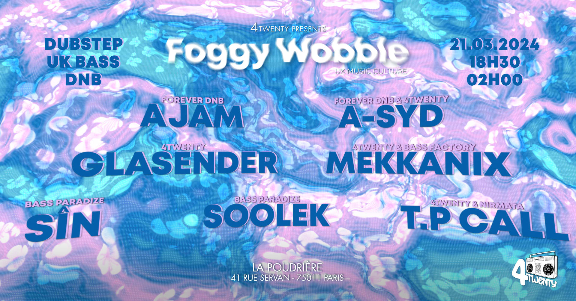 Foggy Wobble #7 By 4twenty Cover