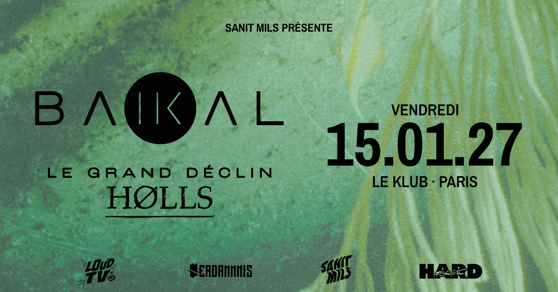 Baïkal + Le Grand Déclin + Hølls Cover