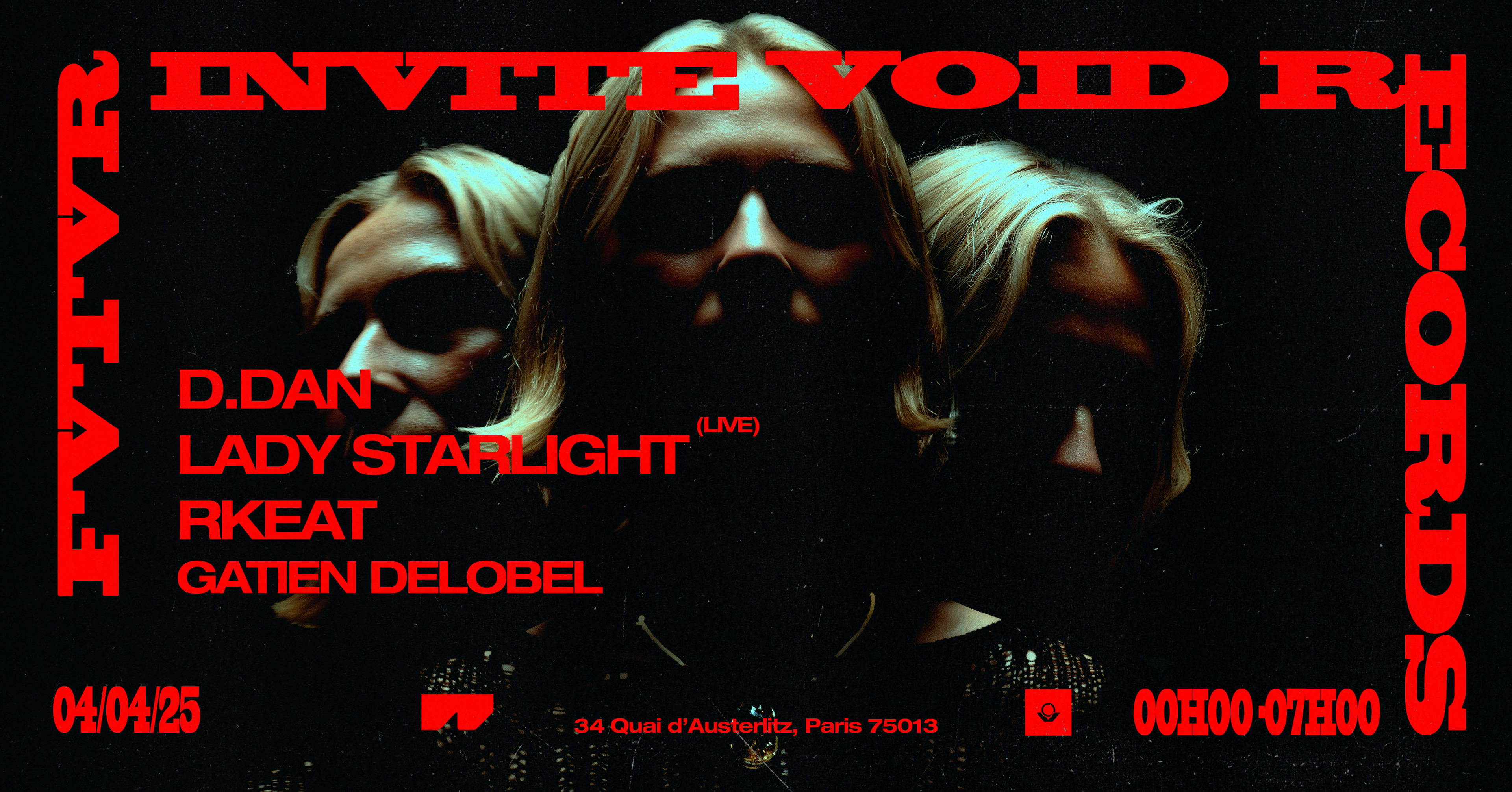Void Records : D.Dan, Lady Starlight, Rkeat,Gatien Delobel Cover