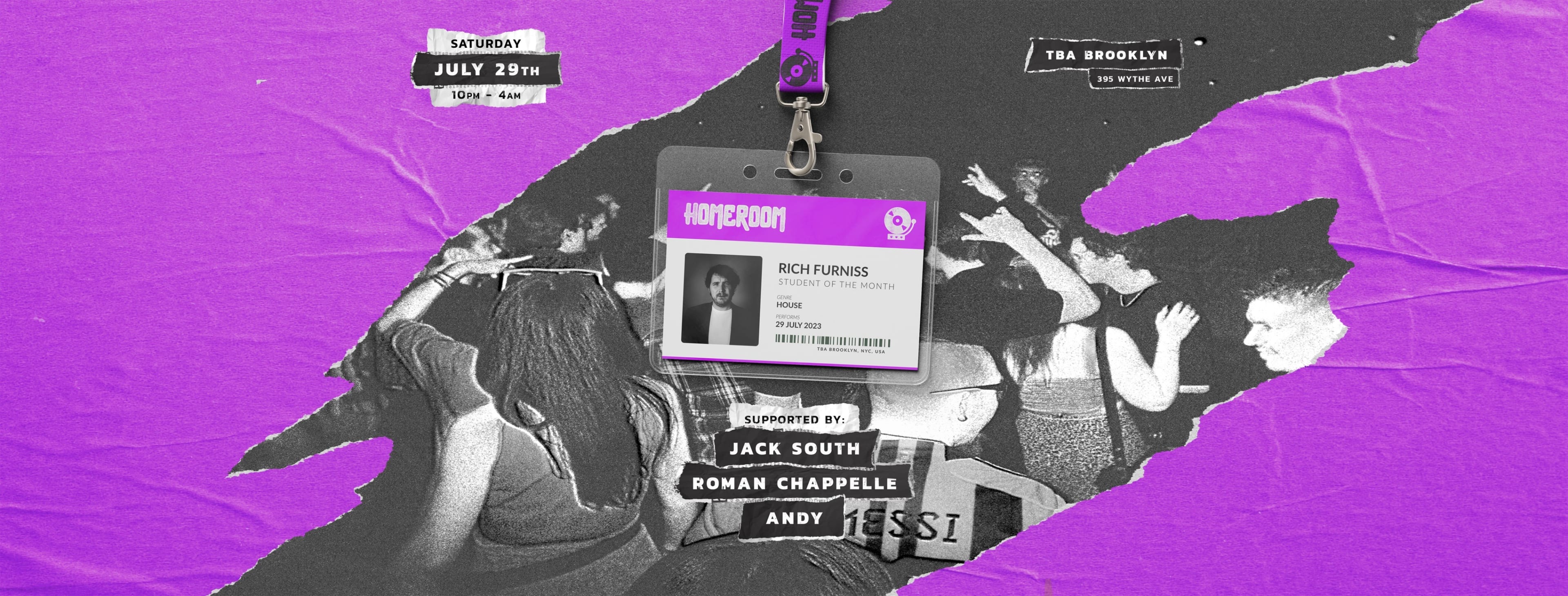 Homeroom: Rich Furniss, Jack South, Roman Chappelle, Andy Cover