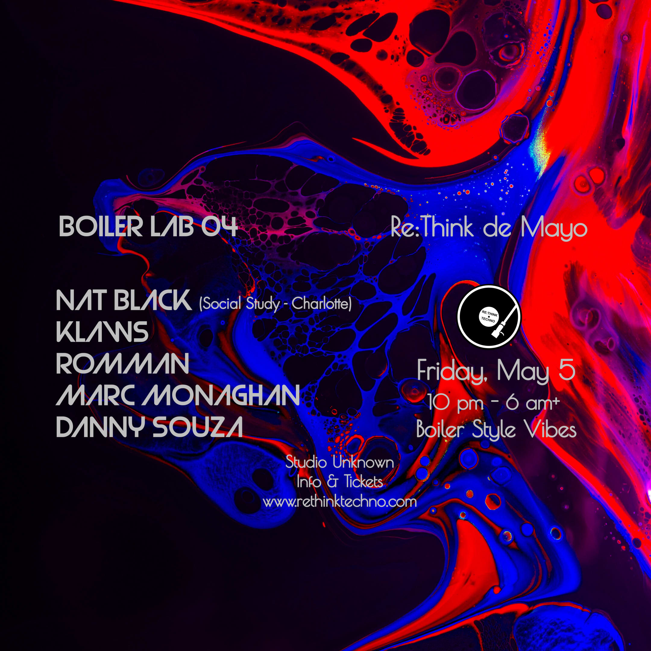 Boiler Lab 04 - Re:Think De Mayo Cover