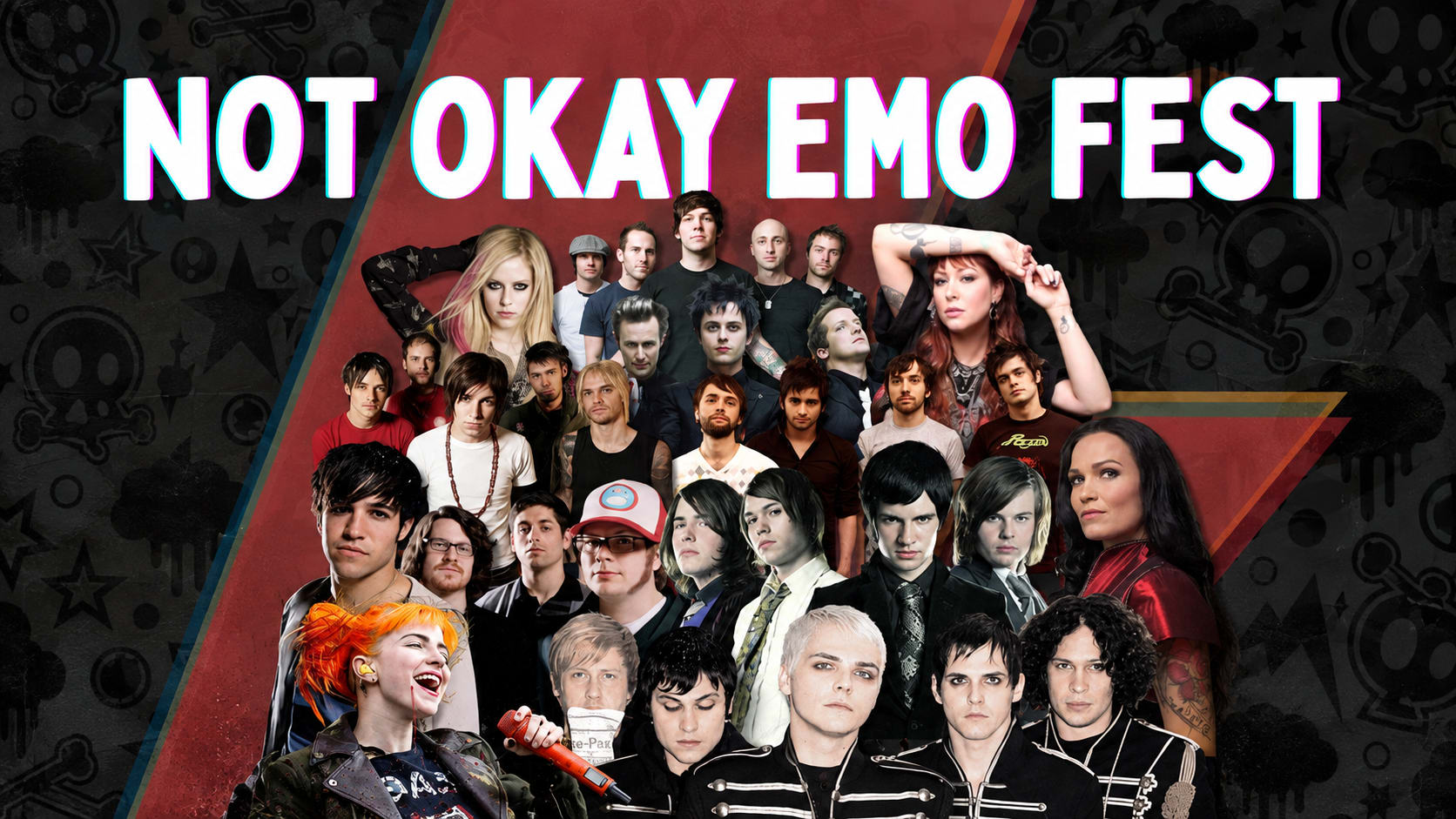Not Okay Emo Fest 2.0 Cover