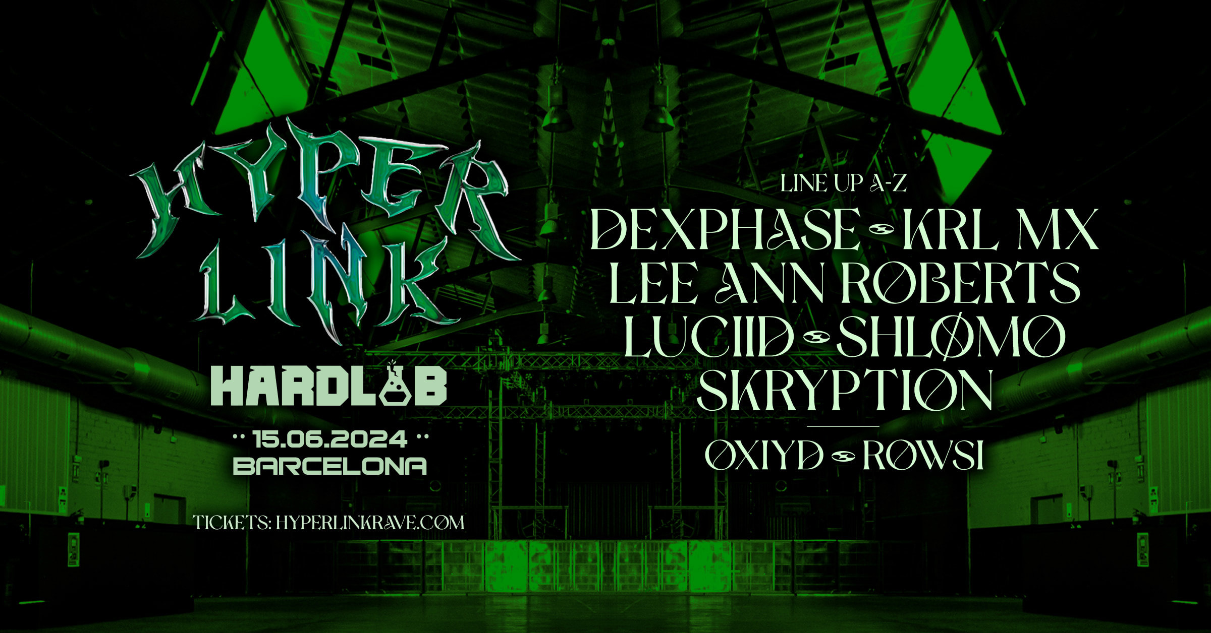 Hyperlink X Hardlab W/ Shlømo, Lee Ann Roberts, Luciid Y Más Cover