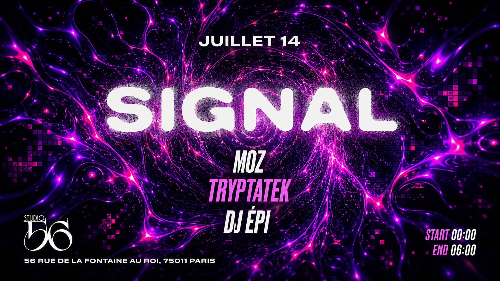 Signal W/ Møz , Tryptatek, Dj Épi Cover