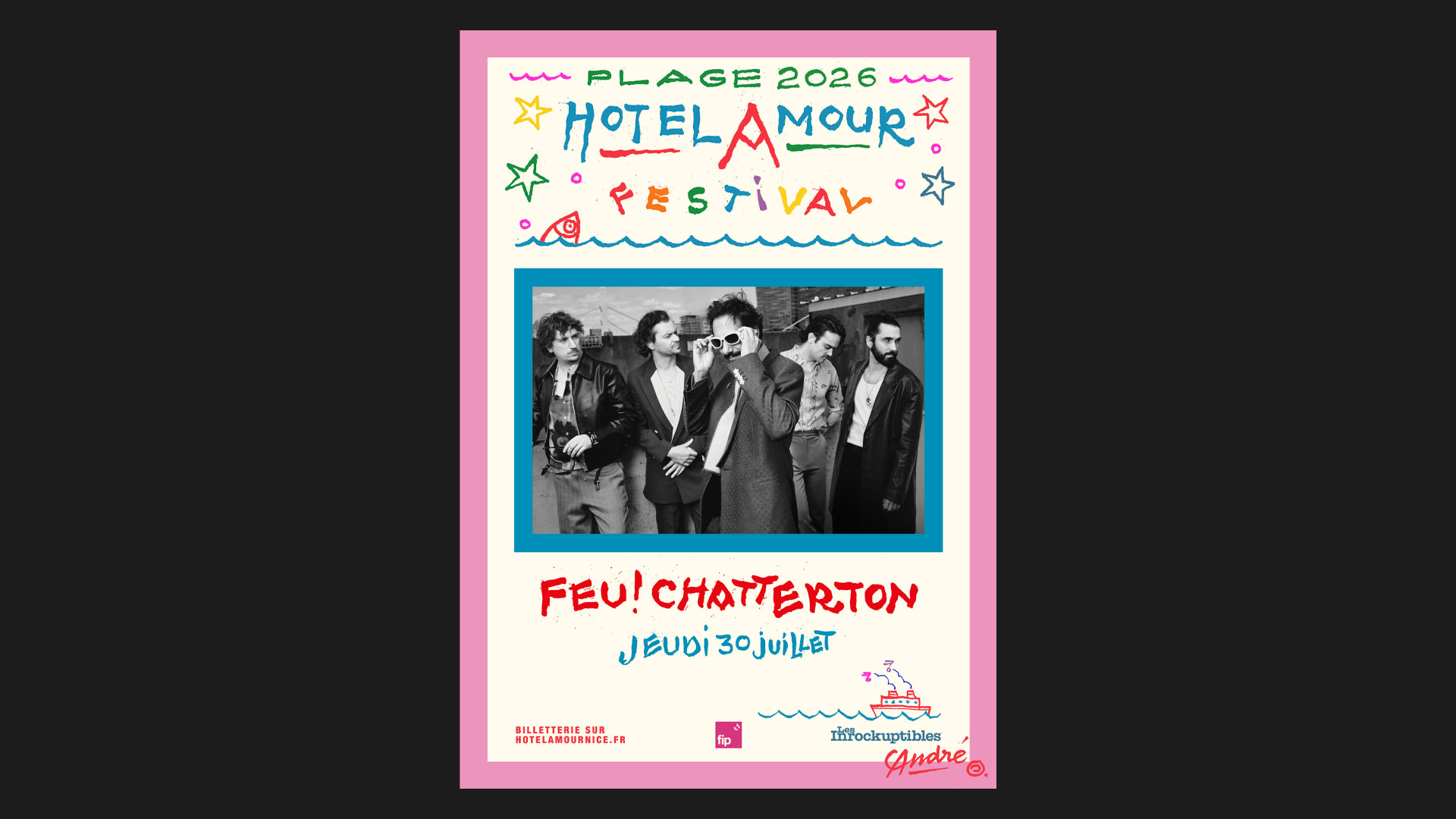 Feu! Chatterton À La Plage De L'hotel Amour Cover
