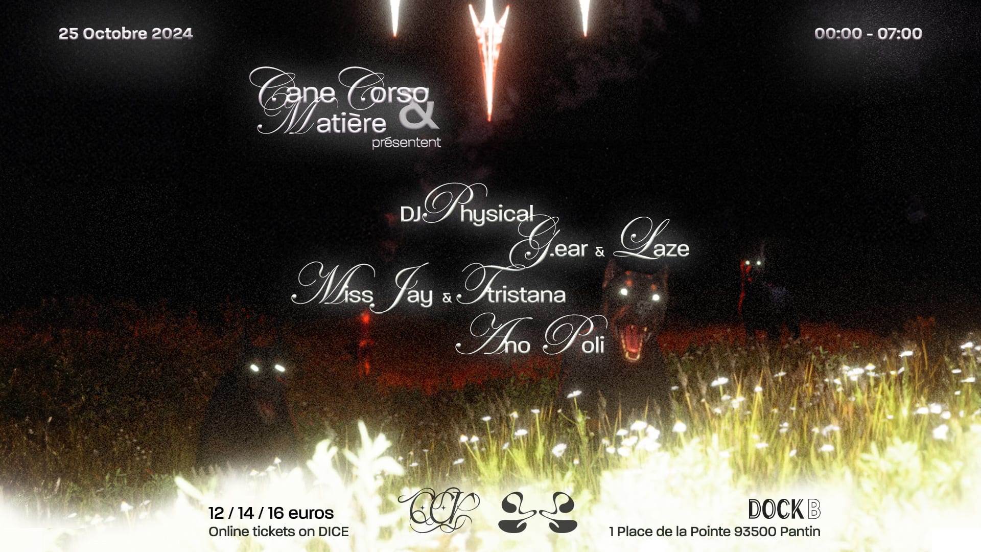 Cane Corso & Matiere: Dj Physical • Miss Jay And More Cover