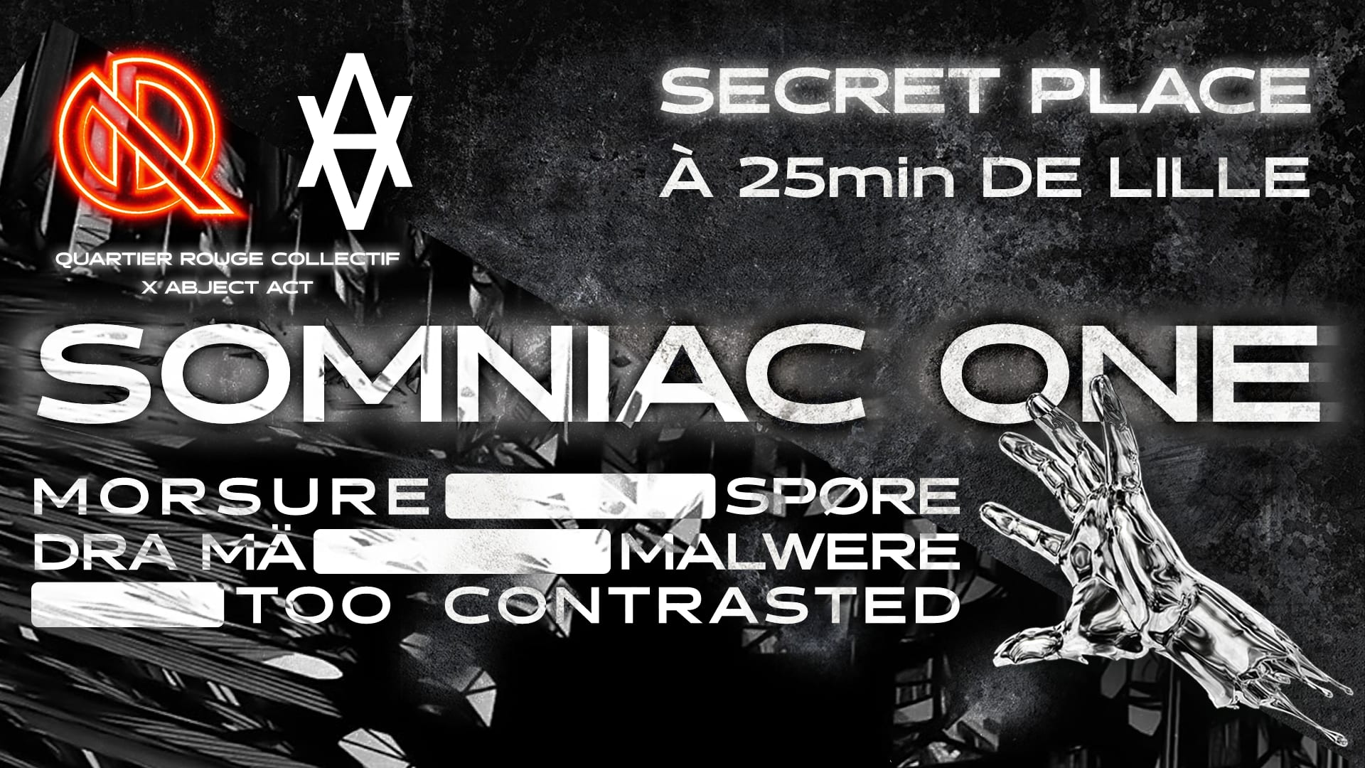 Quartier Rouge X Abject Act : Somniac One Cover