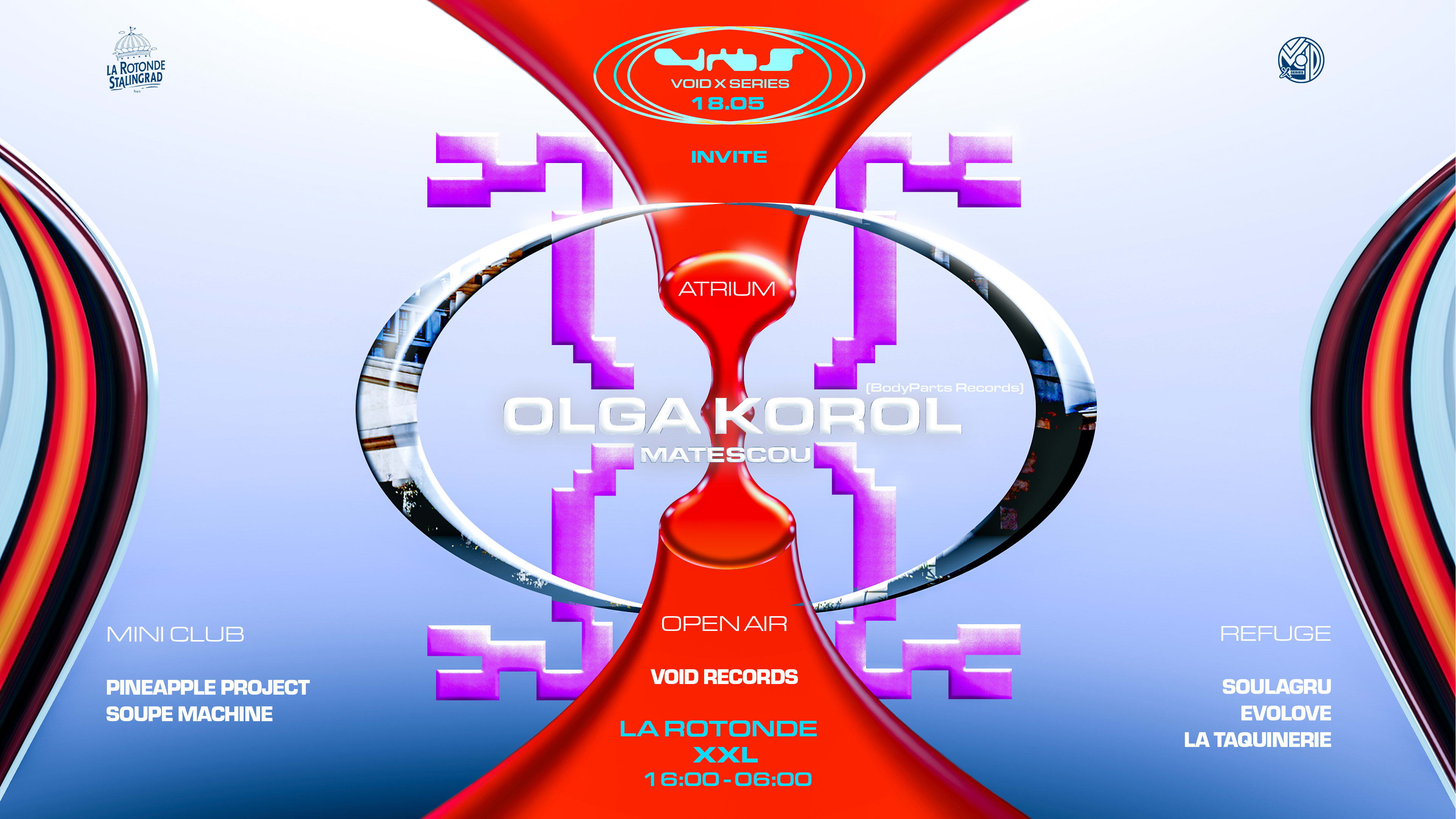 Rotonde Xxl - Free All Day : Vxs Invite Olga Korol & Friends Cover