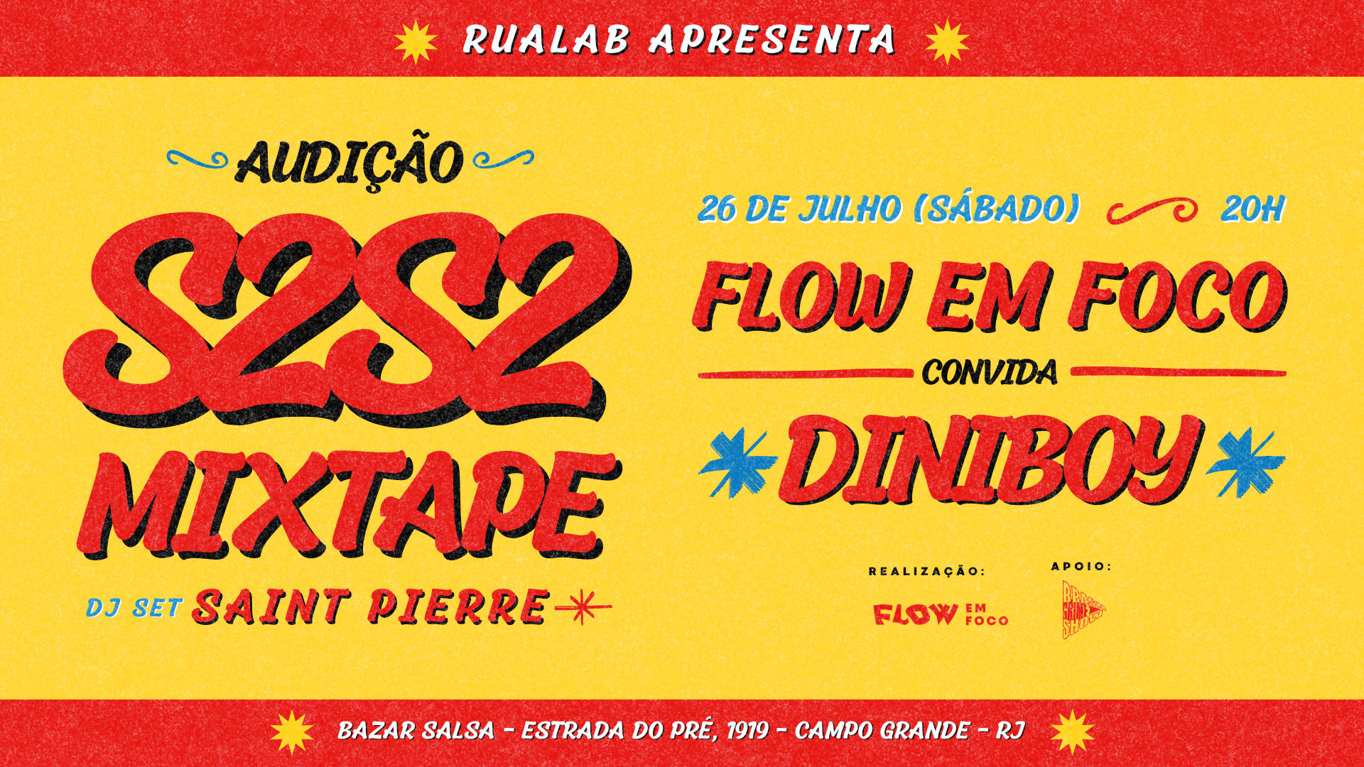 Rualab Apresenta: Audição S2s2 Mixtape Cover