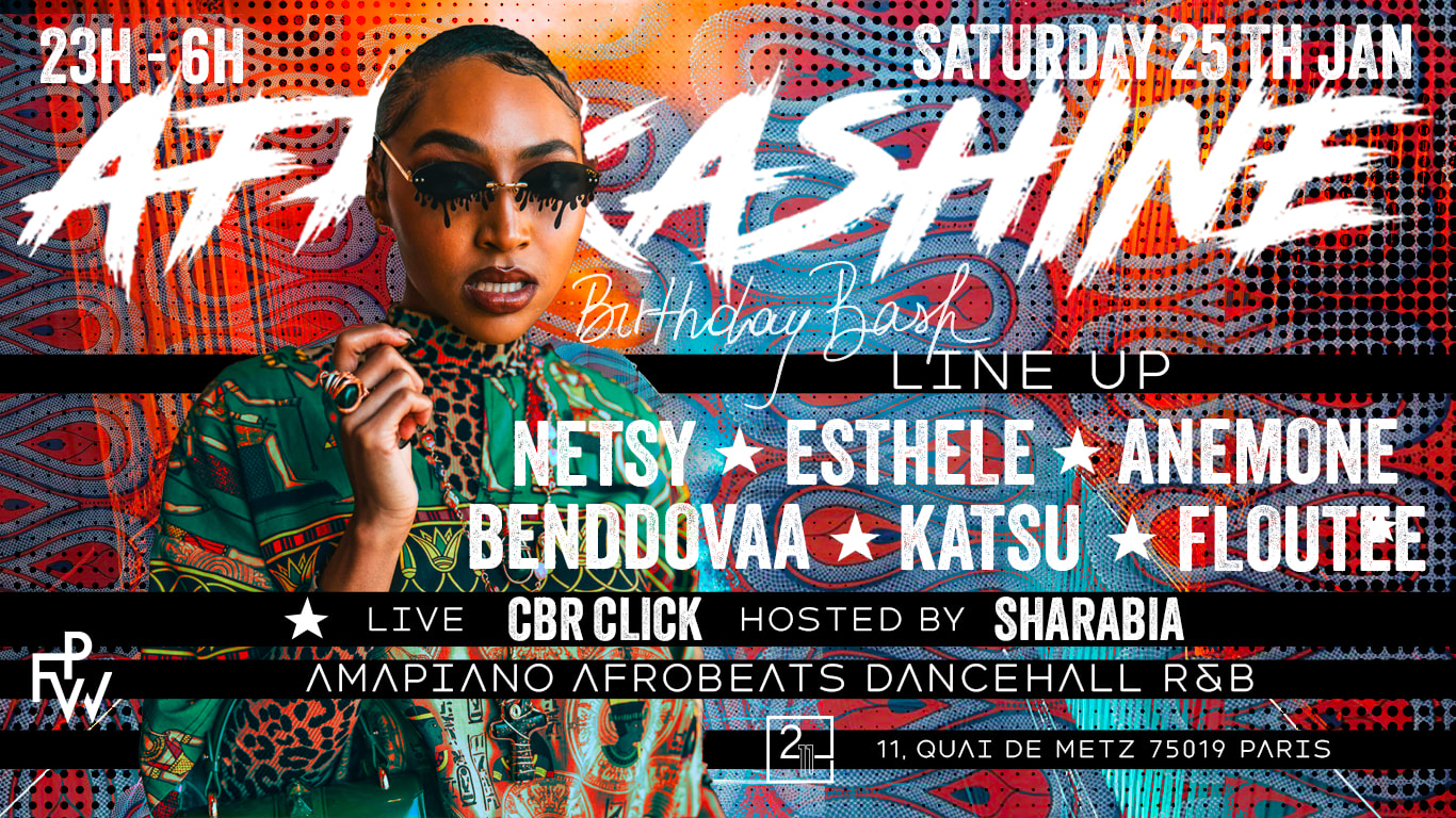 Afrikashine Birthdaybash Cover