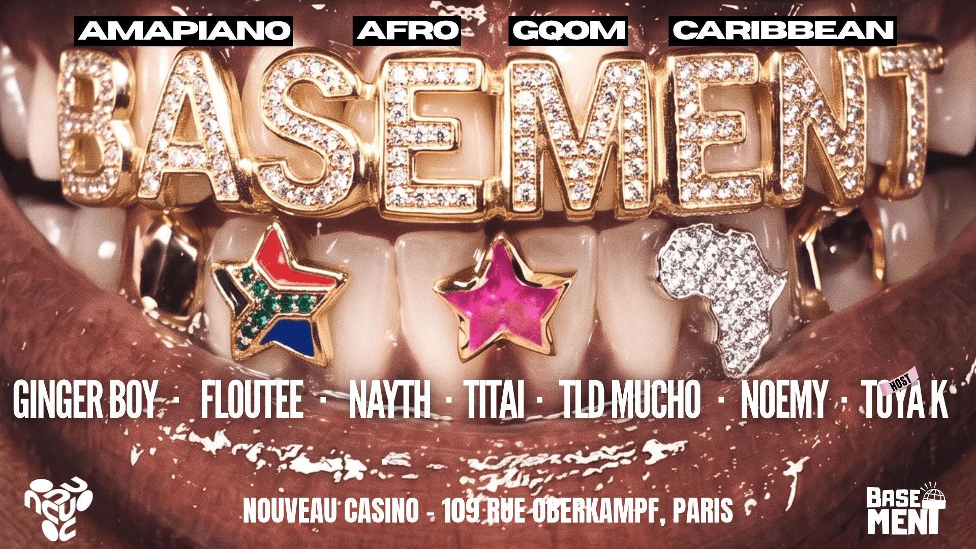 Basement - Nouveau Casino (Paris) Cover