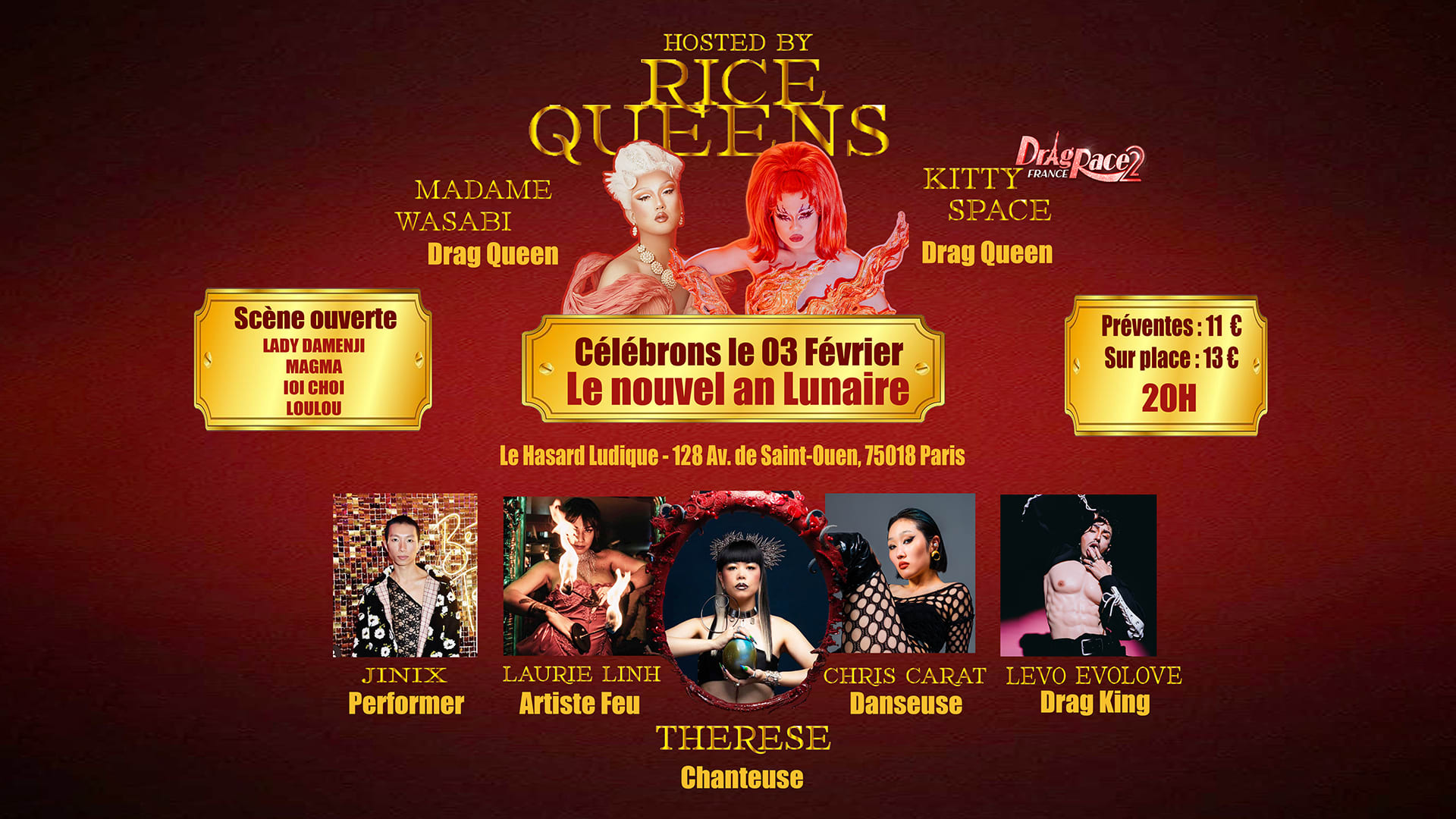 Nouvel An Lunaire Des Rice Queens Cover