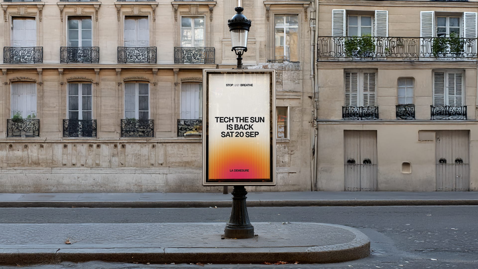 Tech The Sun X La Démesure Cover