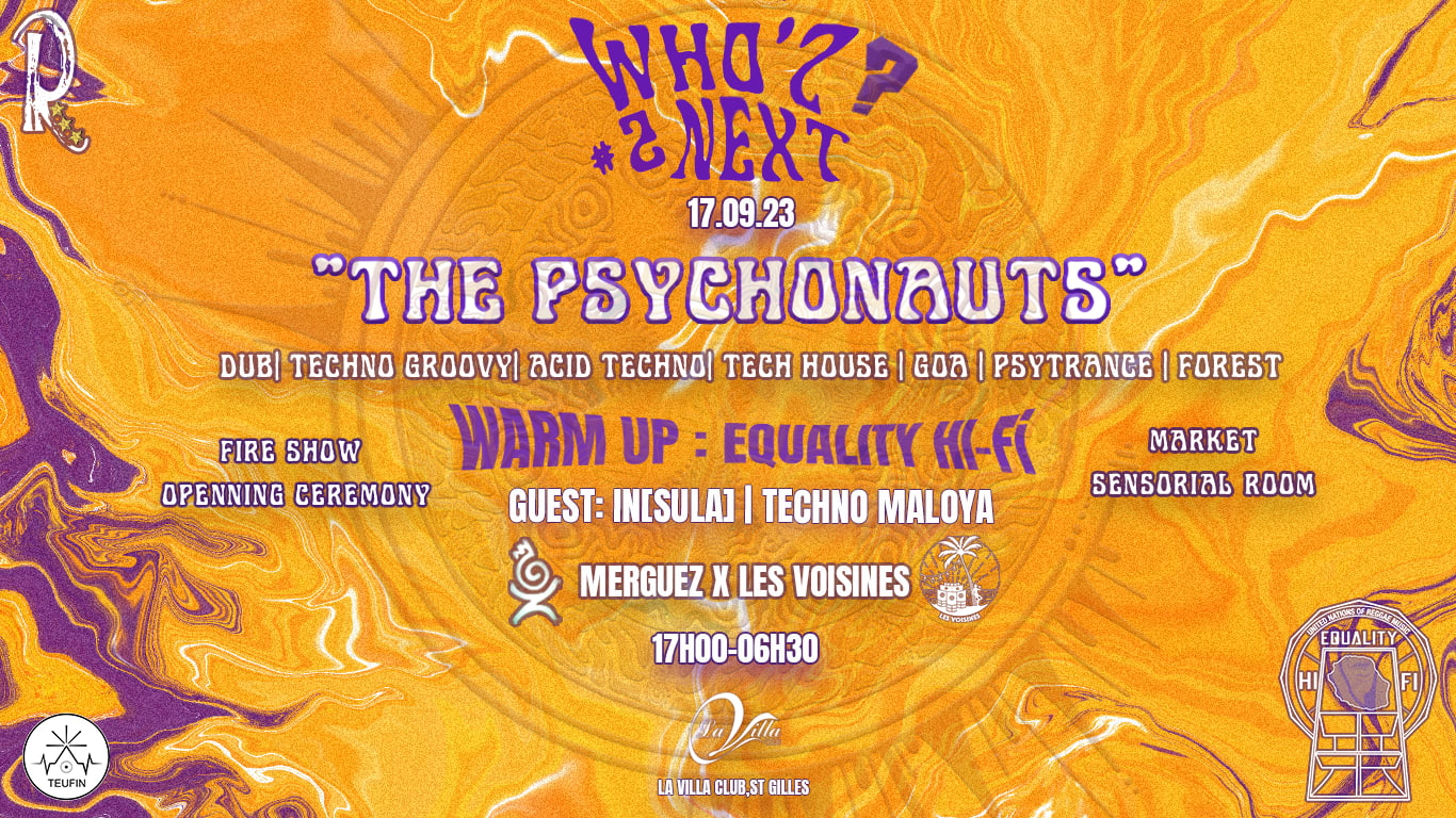 Who'z Next #2 - The Psychonauts Cover