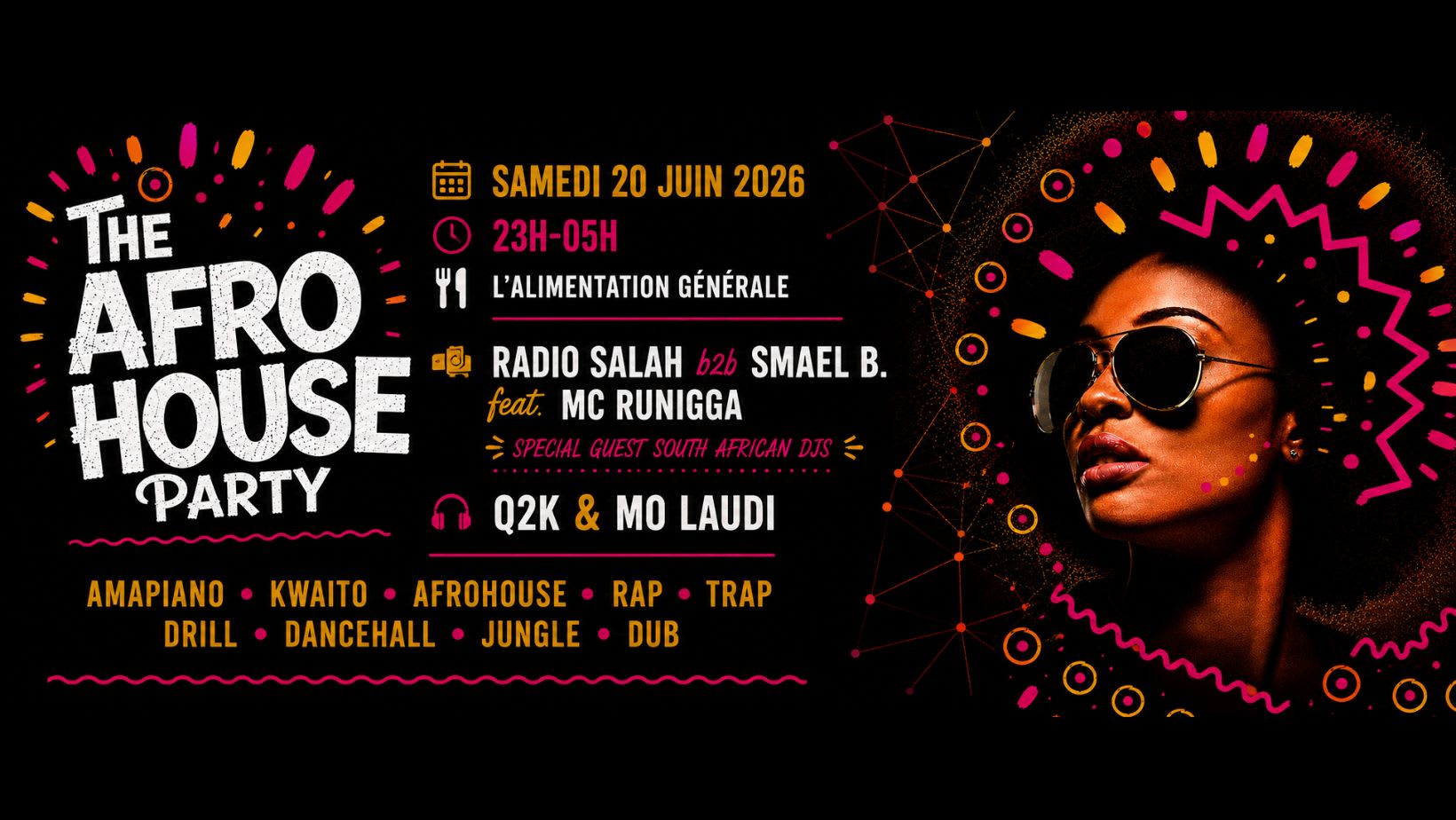 The Afro House Party Cover