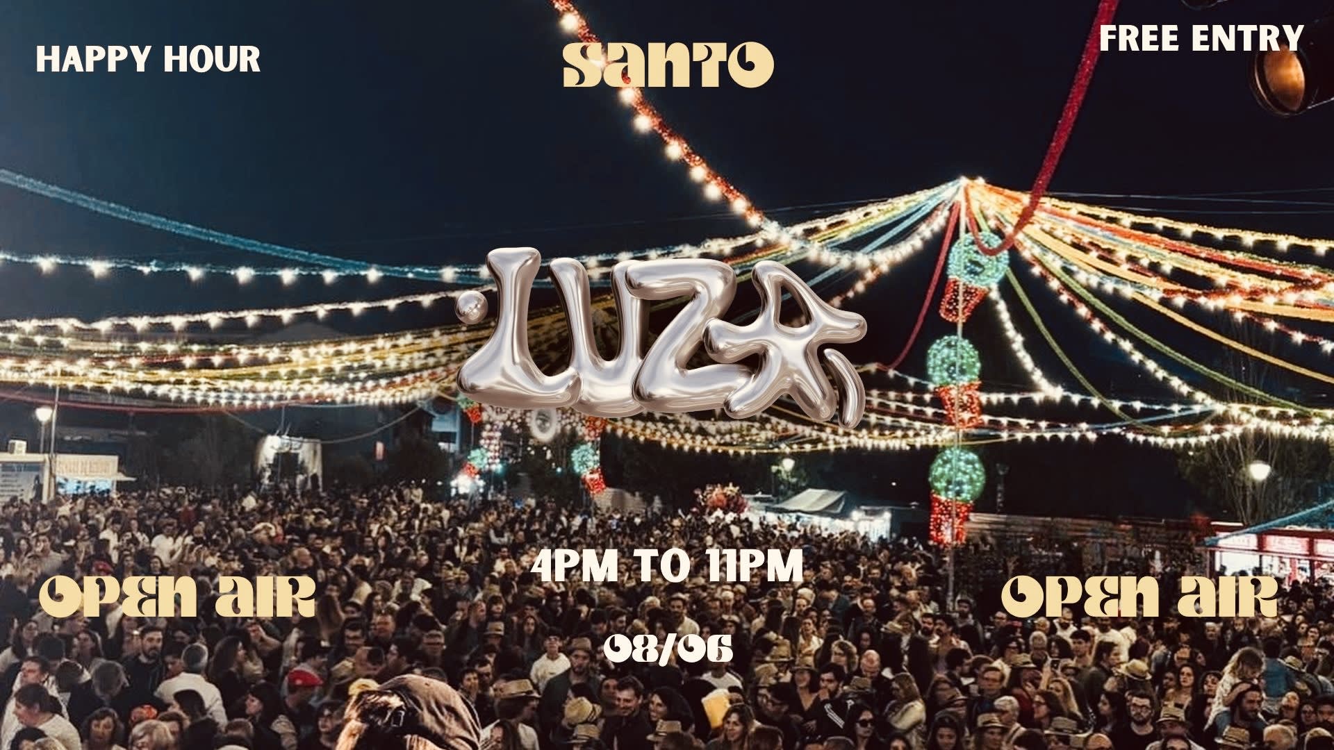 Santo Luza Open Air Cover