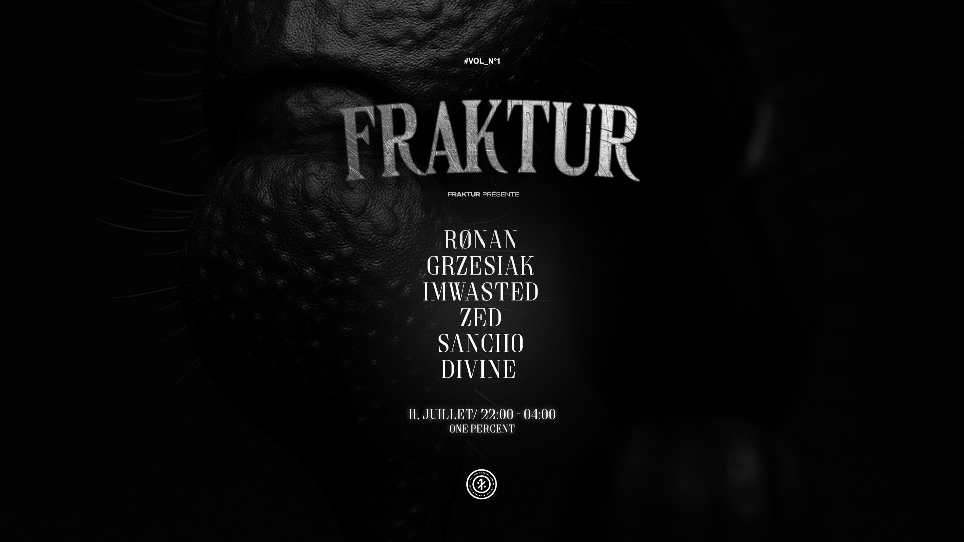 [Fraktur]Rønan / Grzesiak / Imwasted / Zed / Sancho / Divine Cover