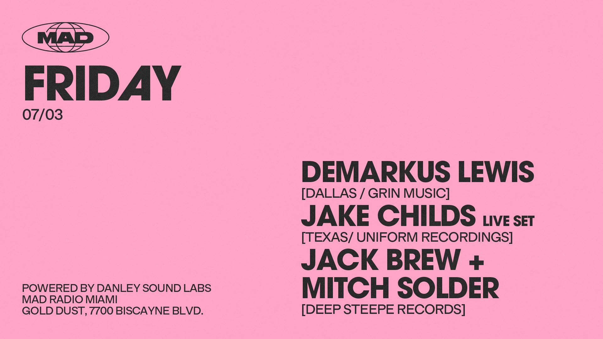 Jake Childs / Demarkus Lewis / Jack Brew + Mitchell Solder Cover