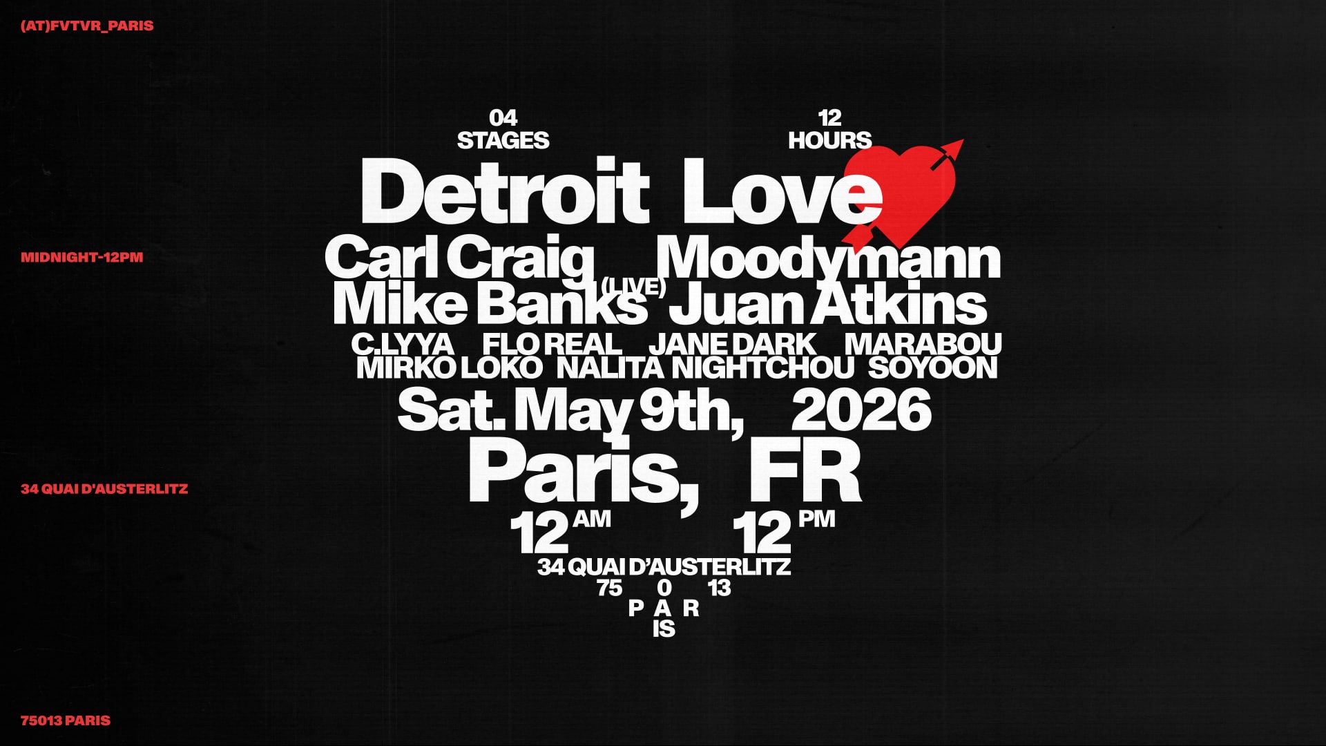 Detroit Love: Moodymann, Carl Craig, Mike Banks, Juan Atkins Cover