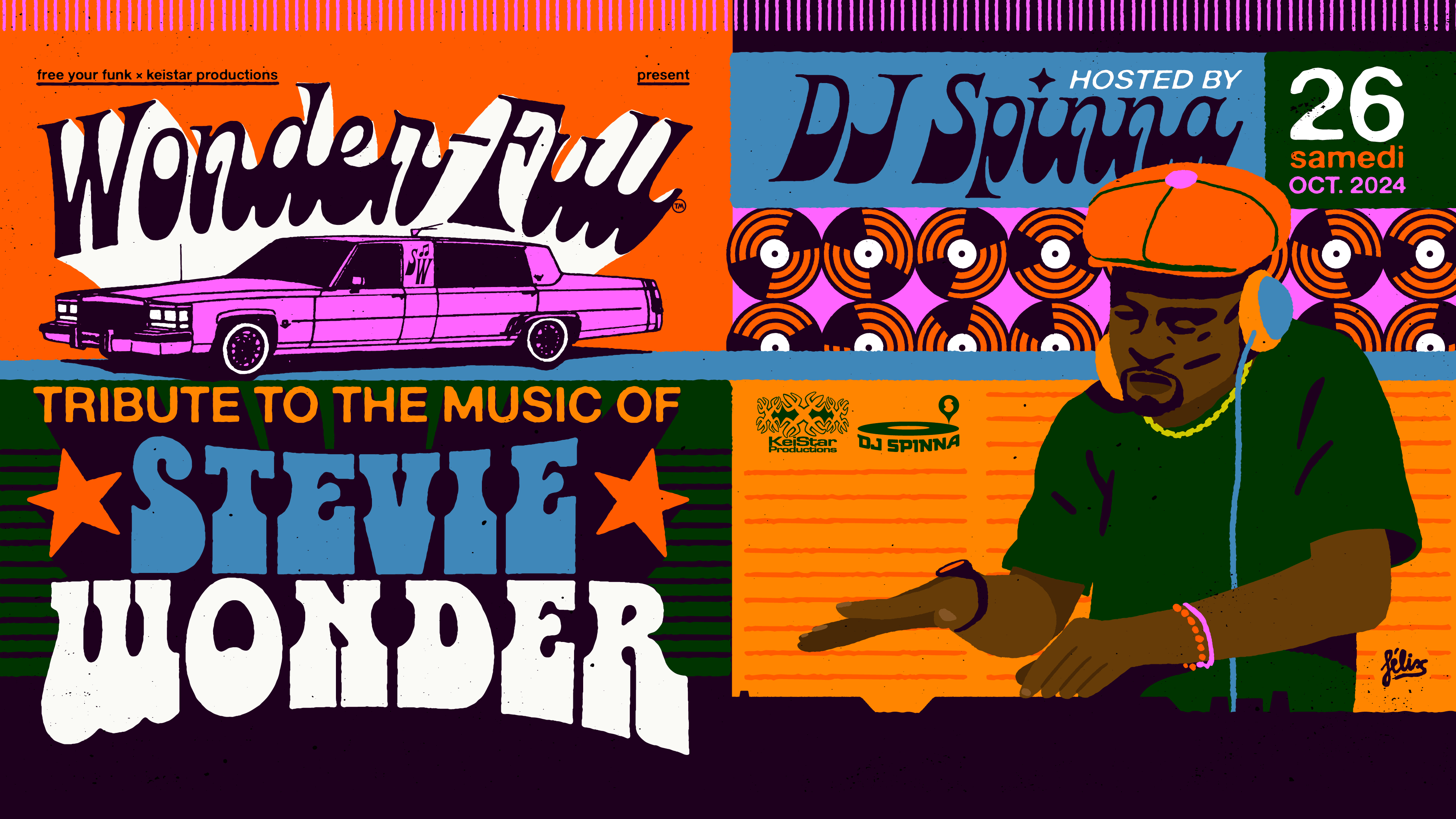 Wonder-Full, A Tribute To Stevie Wonder By Dj Spinna Cover