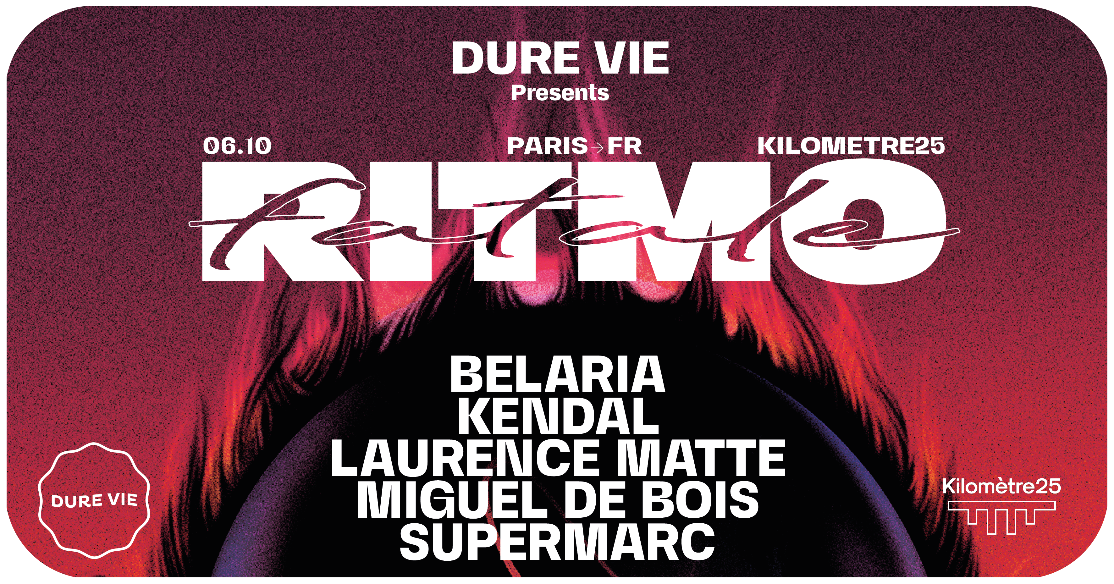 Ritmo Fatale X Dure Vie - Belaria, Kendal, Miguel De Bois &+ Cover