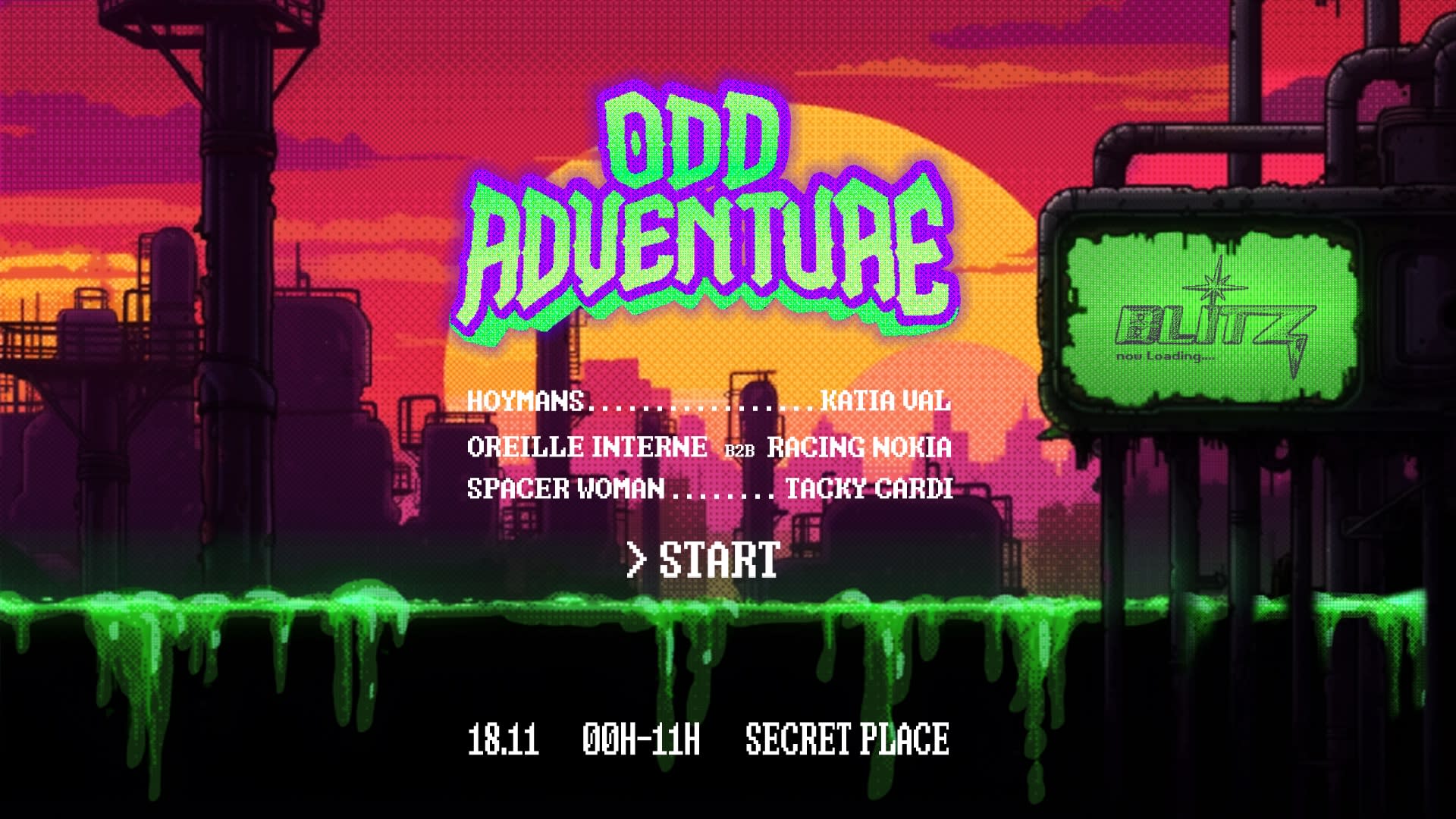Blitz - Odd Adventure Cover