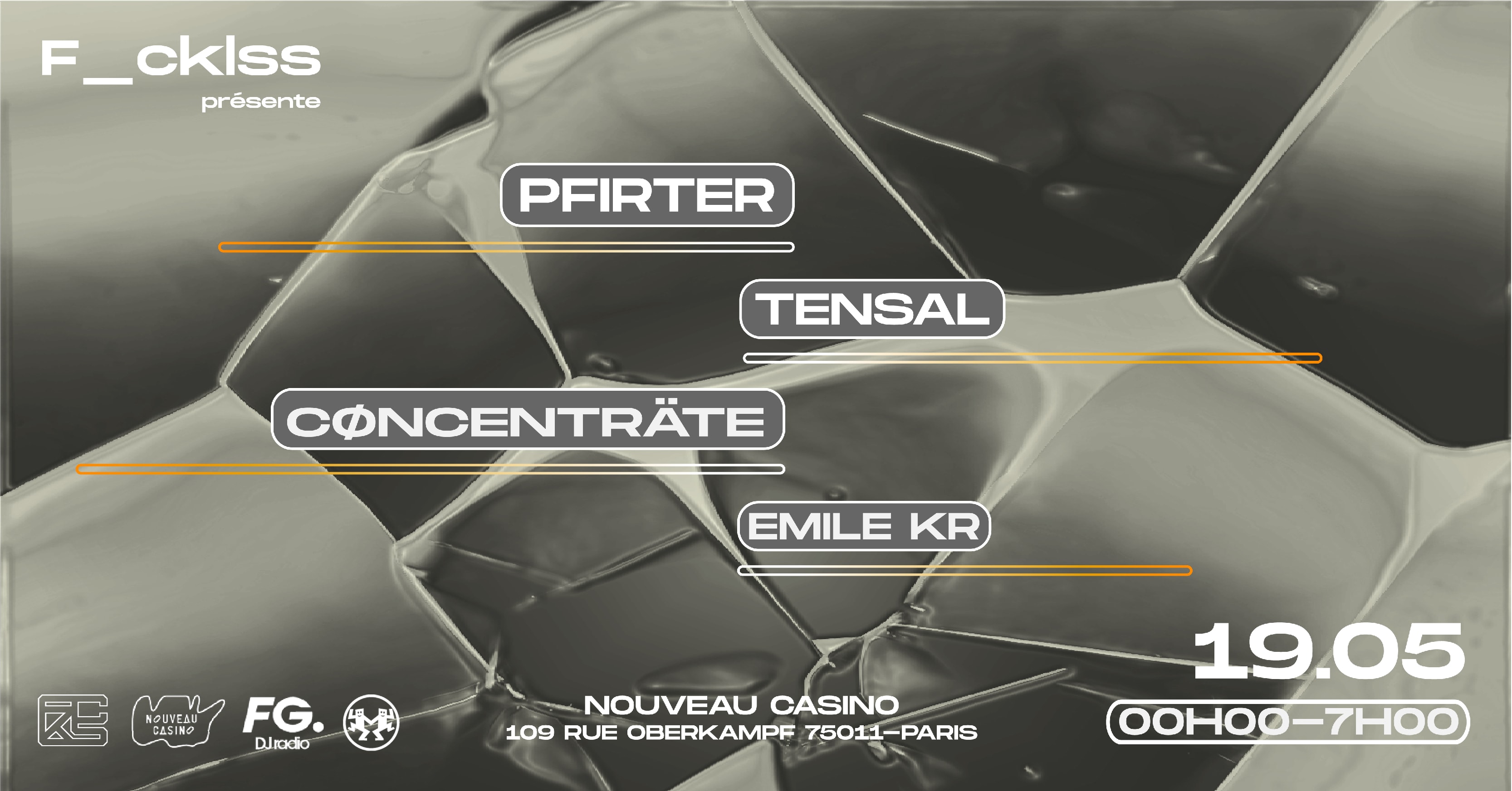 F_Cklss : Pfirter_Tensal_Cøncenträte_Emile Kr_(19/05) Cover