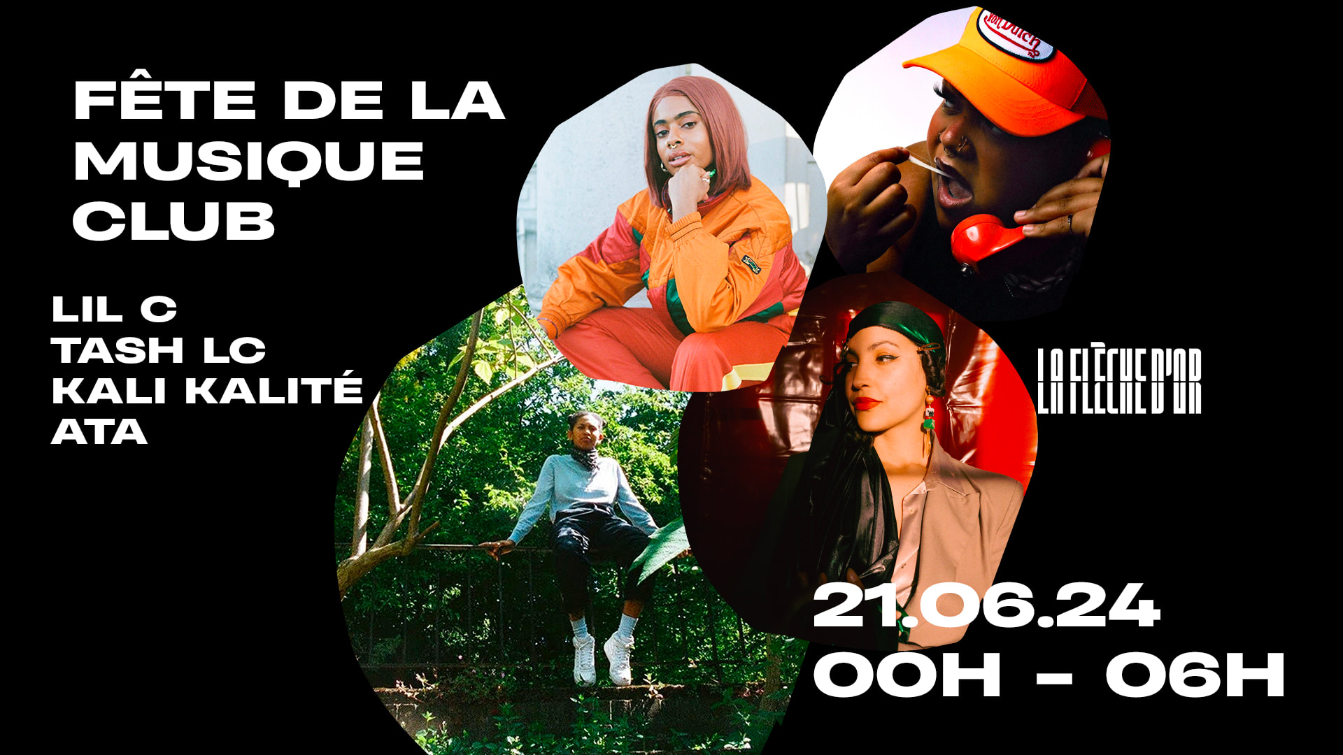 Fête De La Musique - Lil C + Tash Lc + Ata + Kali Kalité Cover