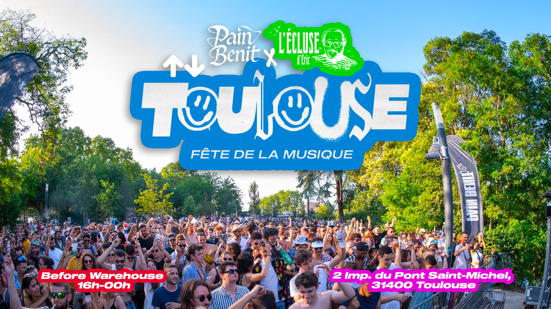 Fête De La Musique - Toulouse : Pain Benit X L'écluse Cover