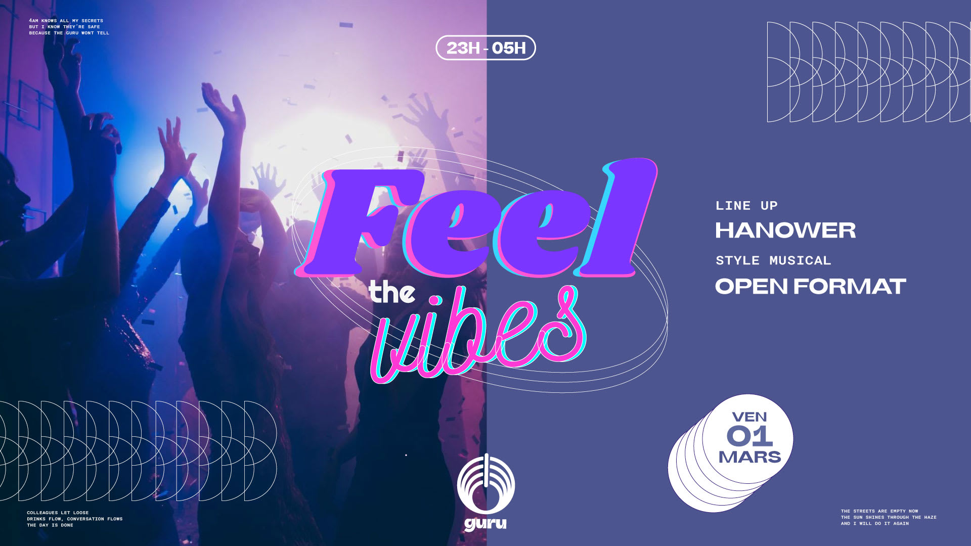 Feel The Vibes #3 - Guru Club Cover