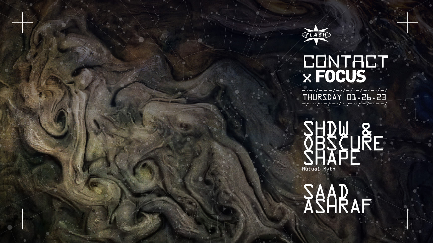 Contact X Focus: Shdw & Obscure Shape Cover