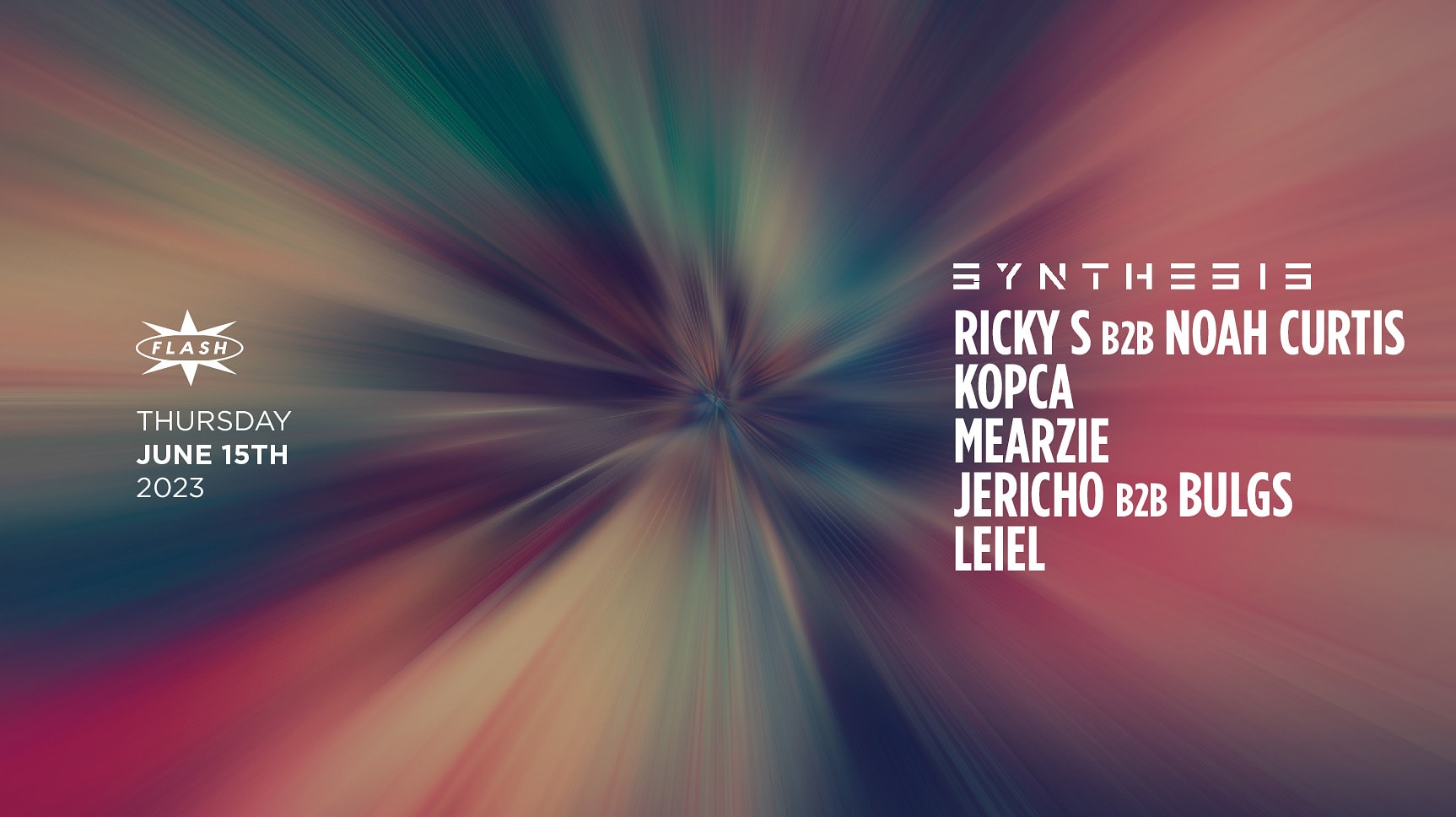Flash X Synthesis: Ricky S B2b Noah Curtis - Kopca - Mearzie Cover