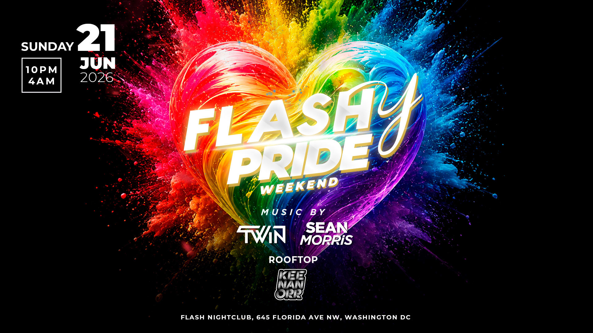 Flashy Pride Weekend! Cover