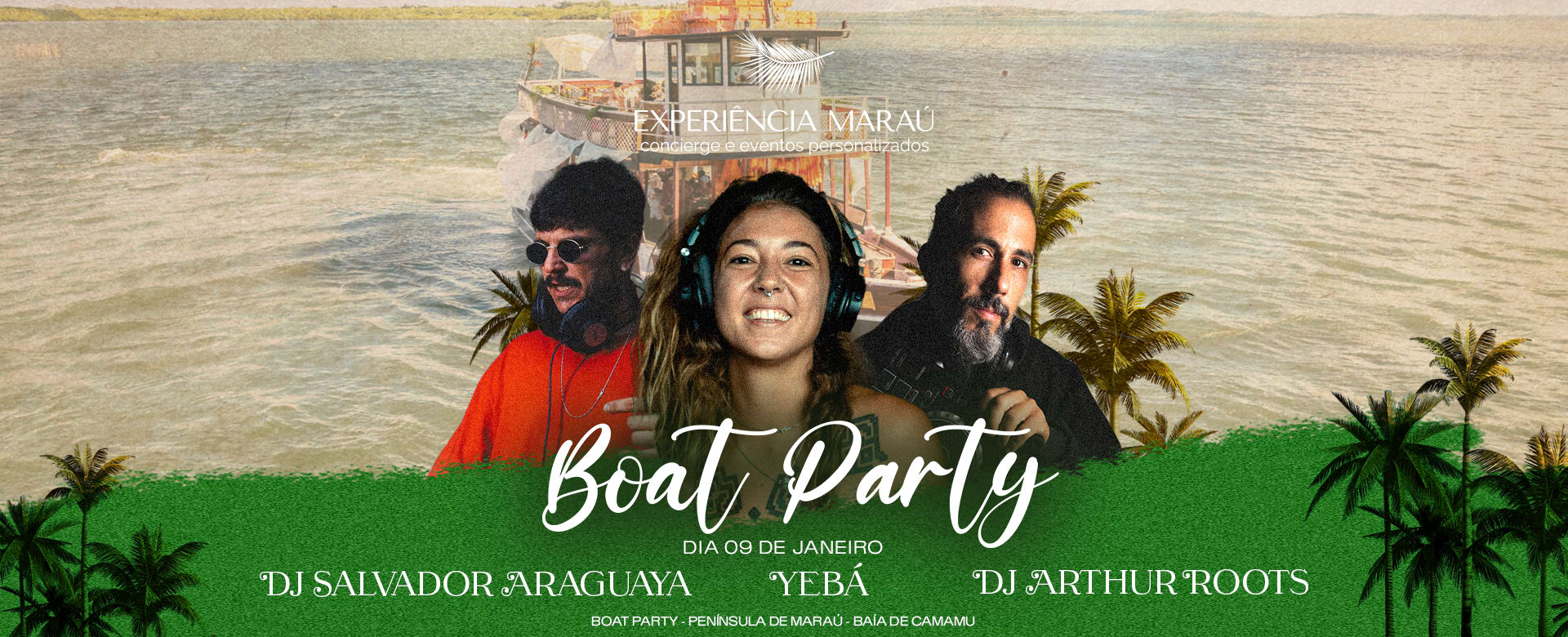 Boat Party Arthur Roots, Yebá E Salvador Araguaya Cover