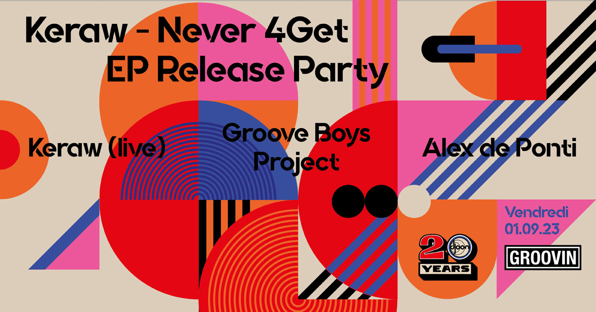 Djoon: Groove Boys Project, Keraw  & Alex De Ponti Cover