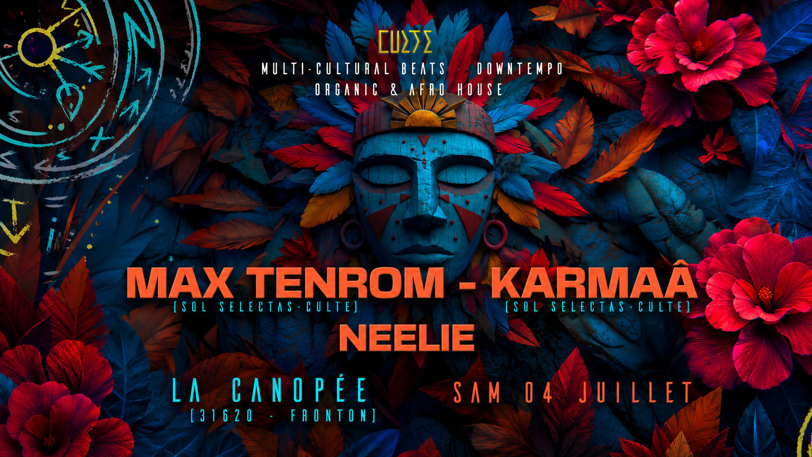 Soirée Culte: Max Tenrom, Karmaâ Et Neelie Cover