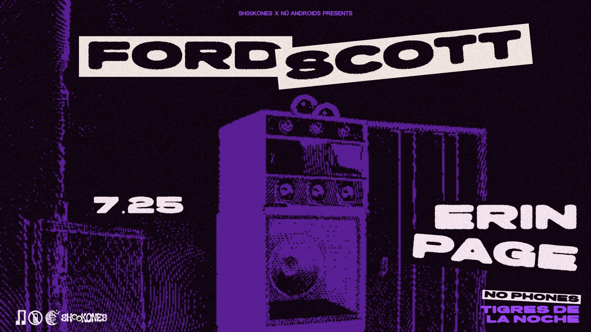 Sh00k Ones X Nü Androids Presents: Ford Scott Cover