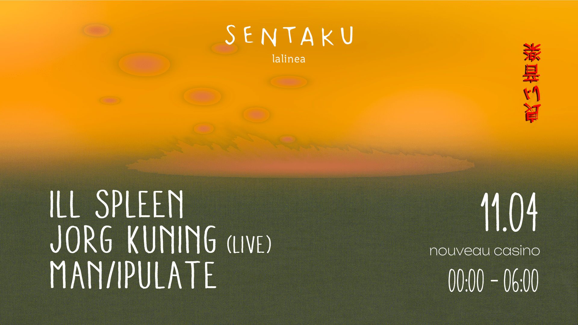 Sentaku W/ Jorg Kuning (Live), Man/Ipulate, Ill Spleen Cover