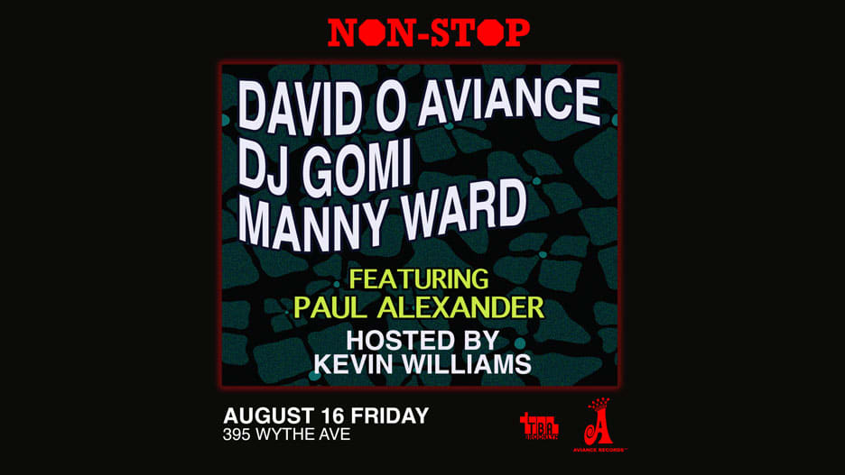Non-Stop: Dj Gomi, Manny Ward, David Ohana, Paul Alexander Cover