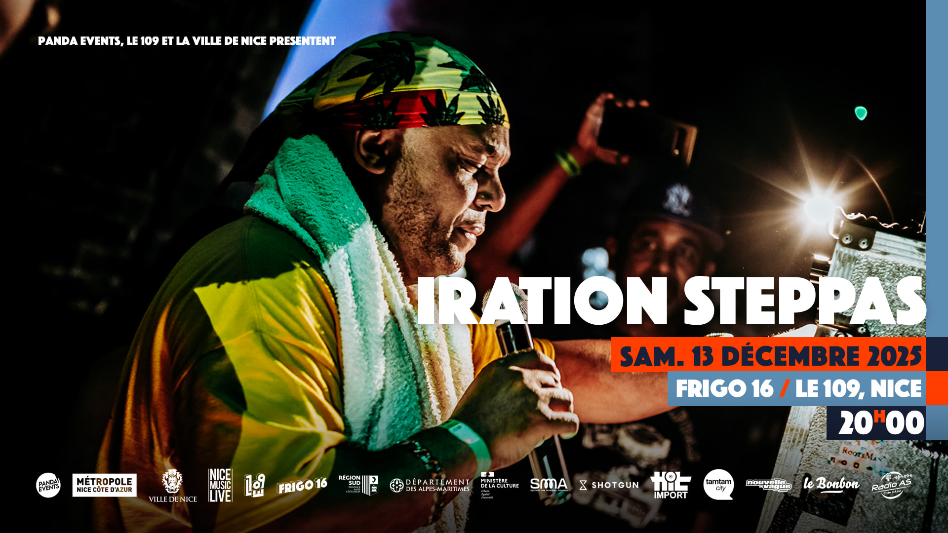 Iration Steppas - Sam. 13 Décembre 2025 @ Nice Cover