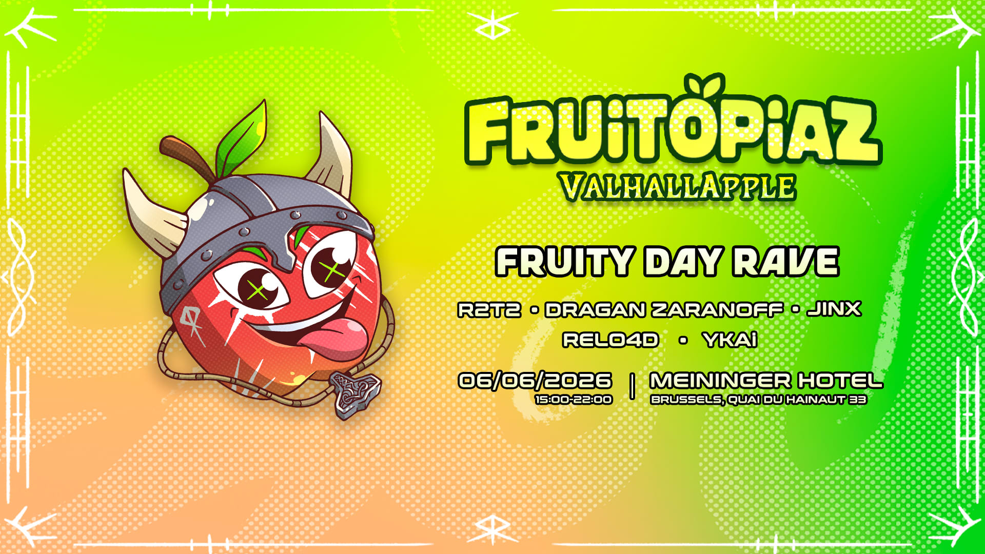Fruitopiaz - Valhallapple | Fruity Day Rave Cover