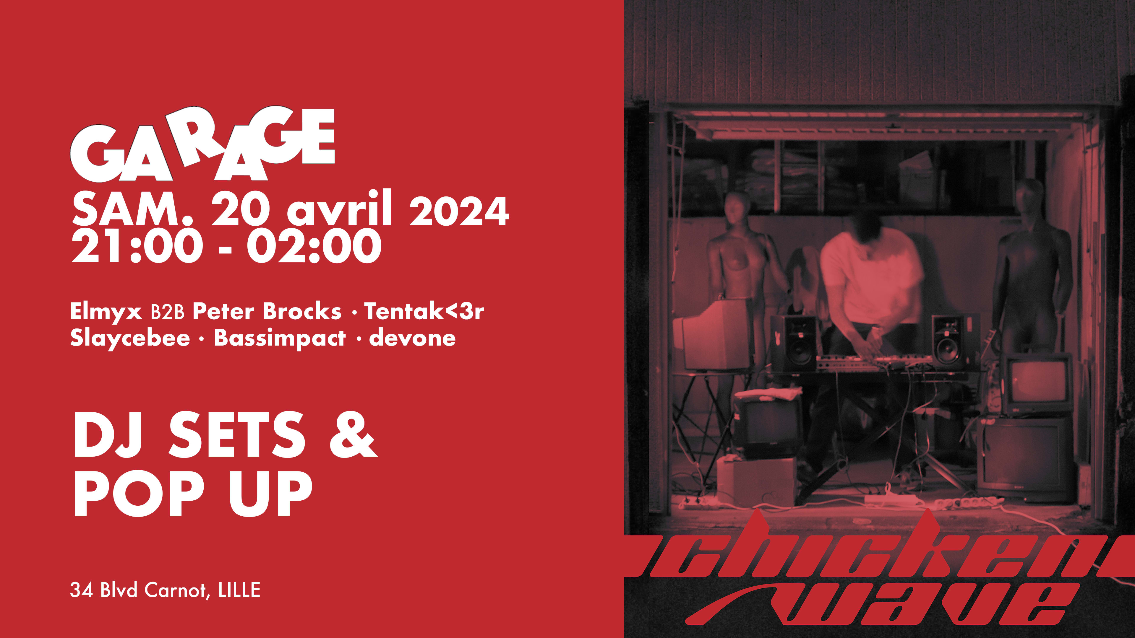 Chicken Wave À Garage [Dj Sets & Pop Up] Cover