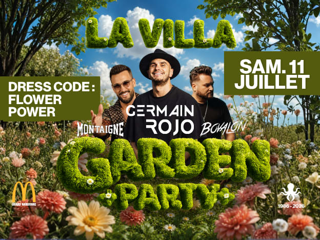 Garden Party W/ Germain Rojo, Montaigne & Bovalon Cover