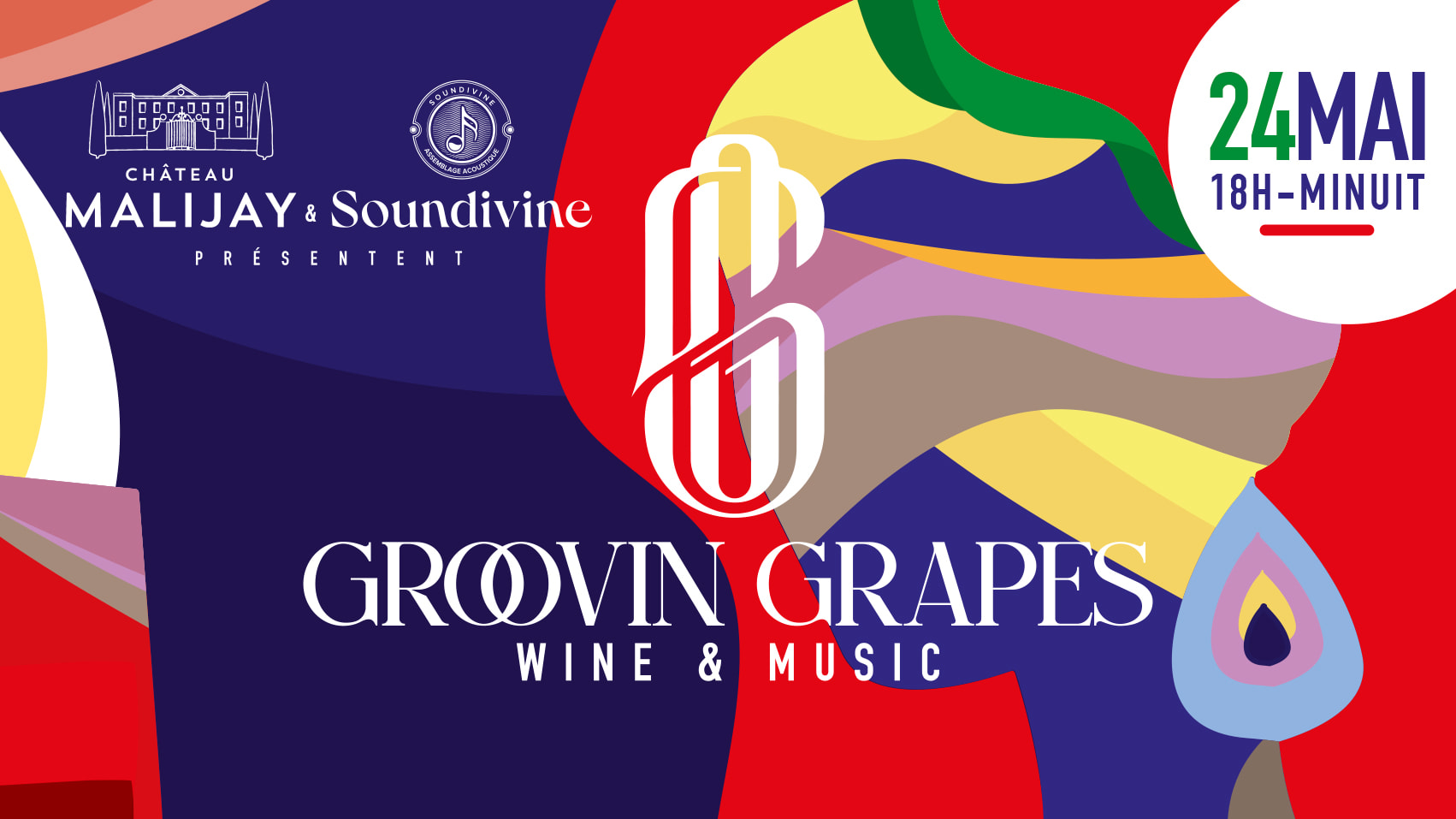 Groovin Grapes Château Malijay Cover
