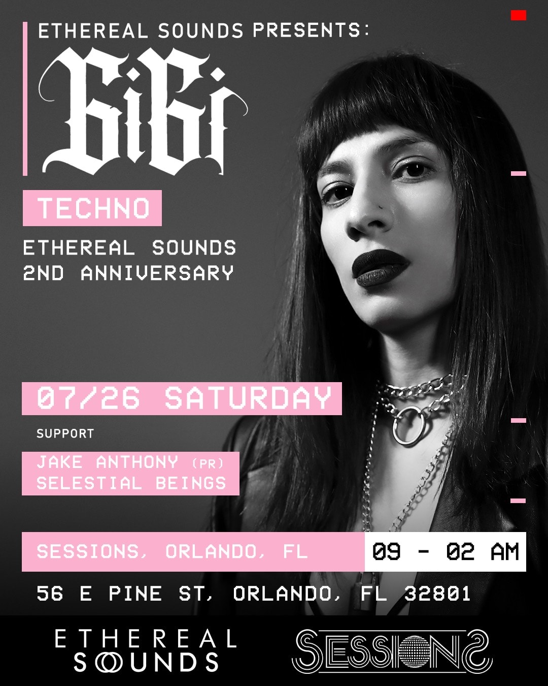 Ethereal Sounds Presents: Hypnotic Techno - Gigi Cover